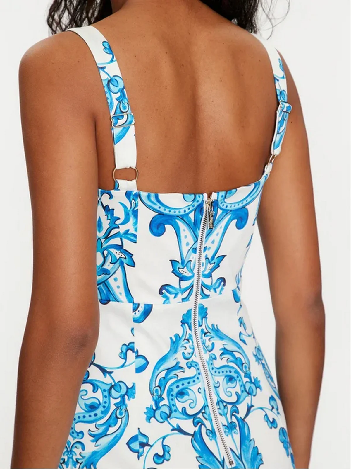 MARCIANO Abito Donna BLUE NOTE PENCIL DRE 4GGK71 7247Z P7PT Blu - Image 5