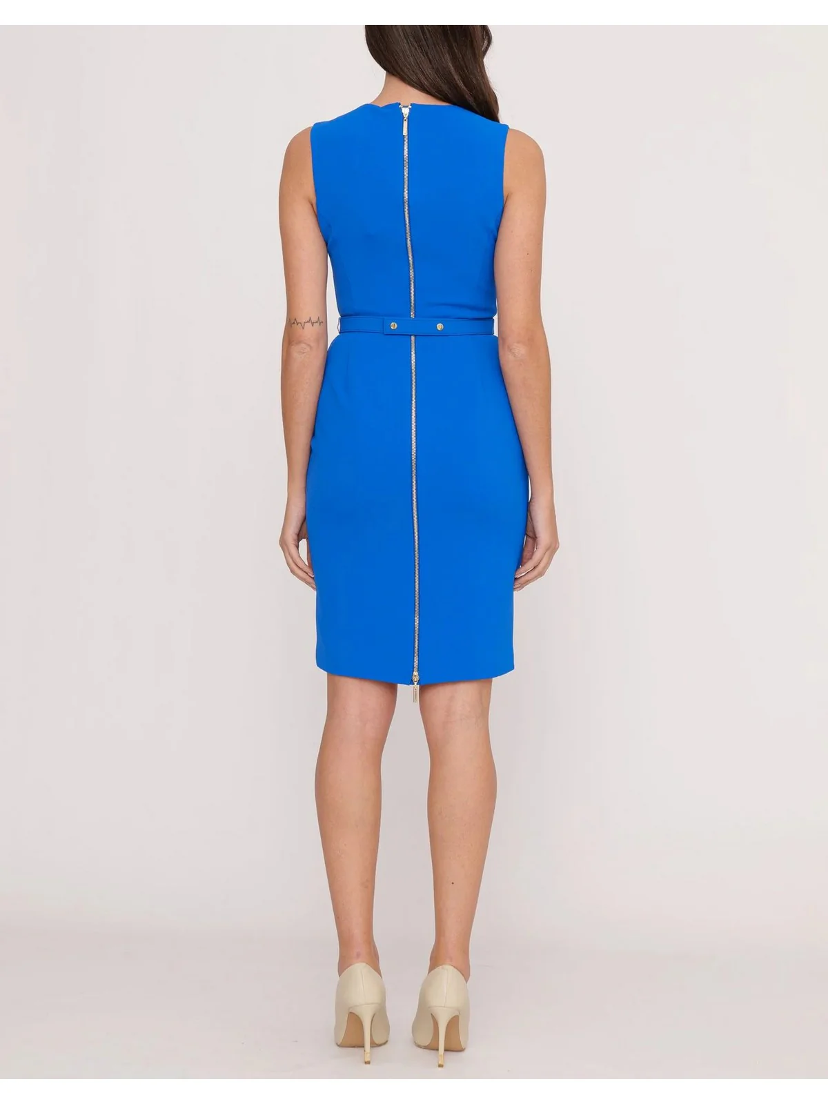 MARCIANO Abito Donna DALLAS DRESS 4GGK31 7070A G7R4 Blu - Image 4