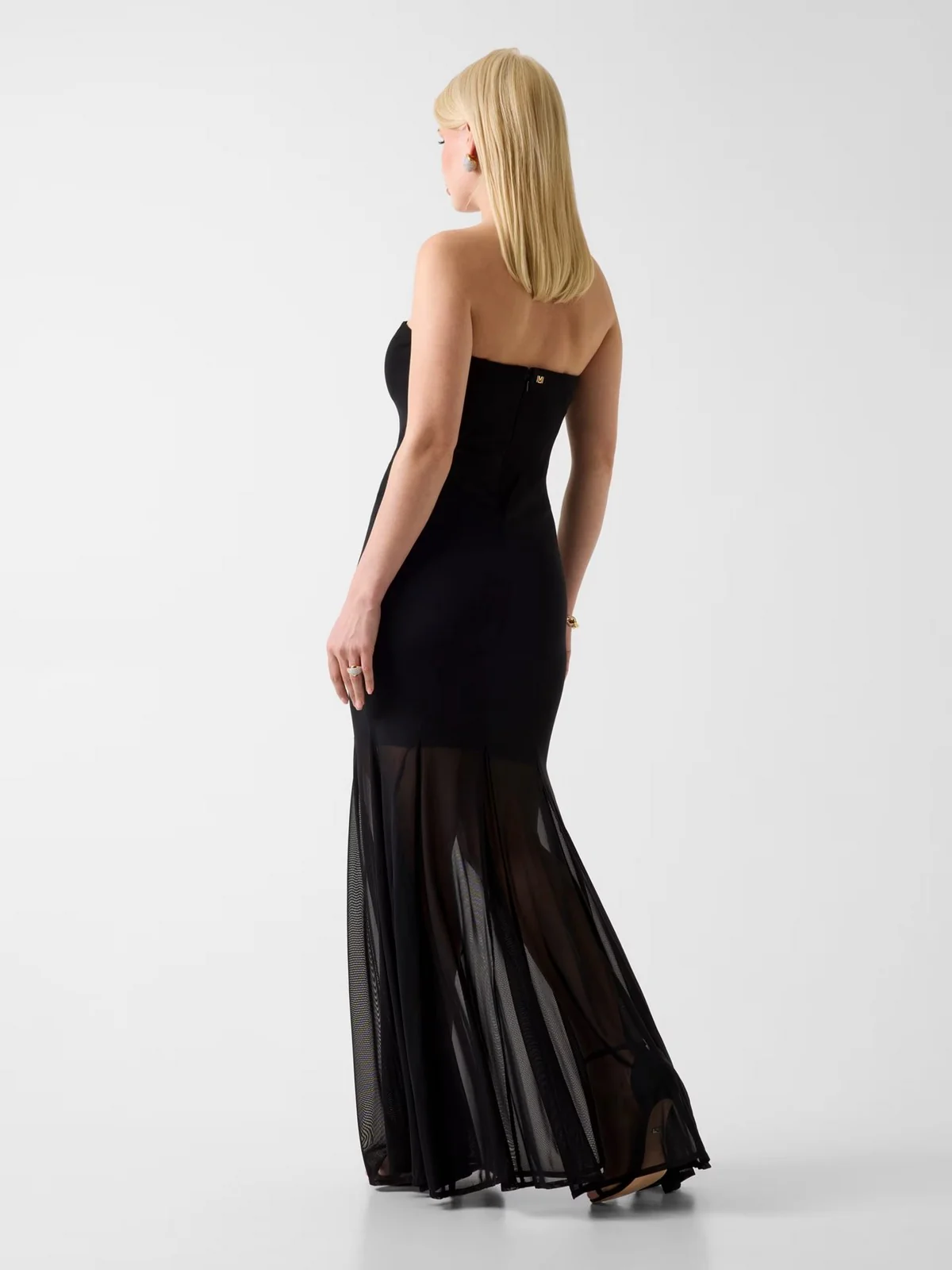 MARCIANO Abito Donna FLOR STRAPLESS BANDAGE MAXI G6GK55 Z0664 JBLK Jet Black A996 - Image 3