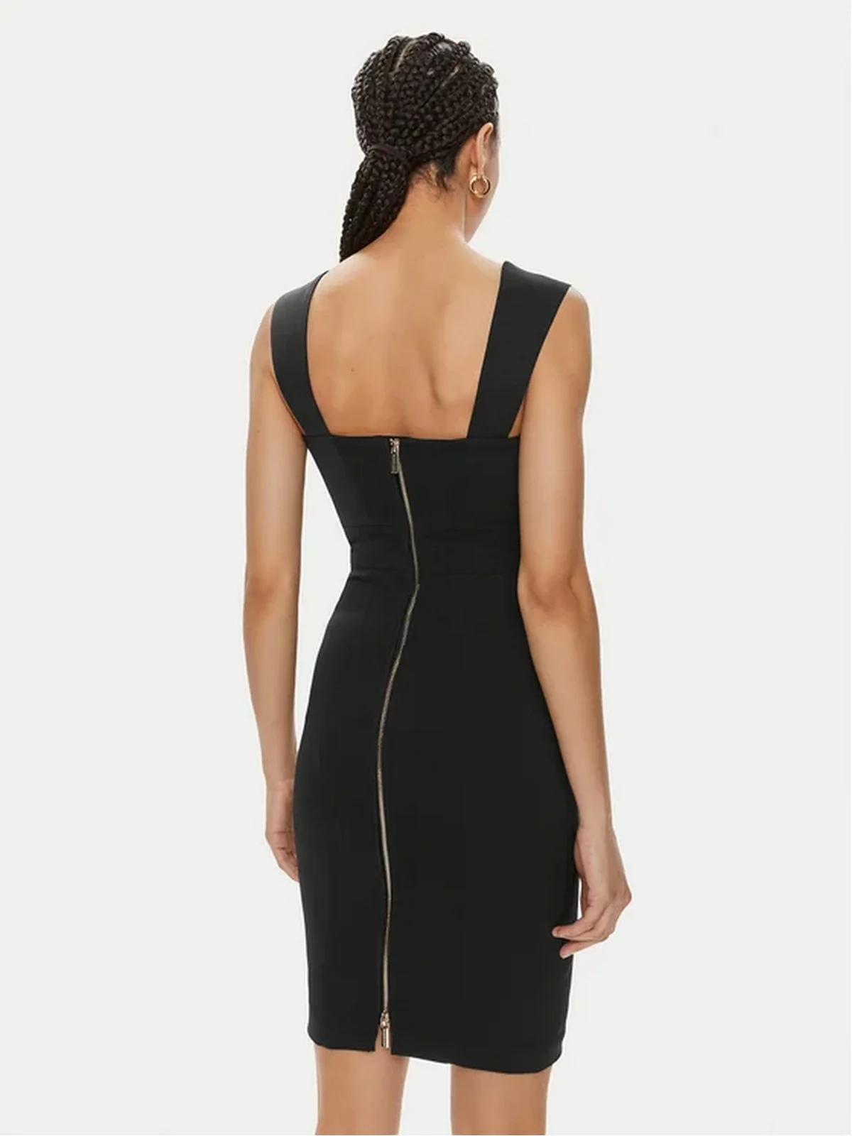 MARCIANO Abito Donna NORAH PENCIL DRESS 4GGK44 7074A JBLK Nero - Image 3