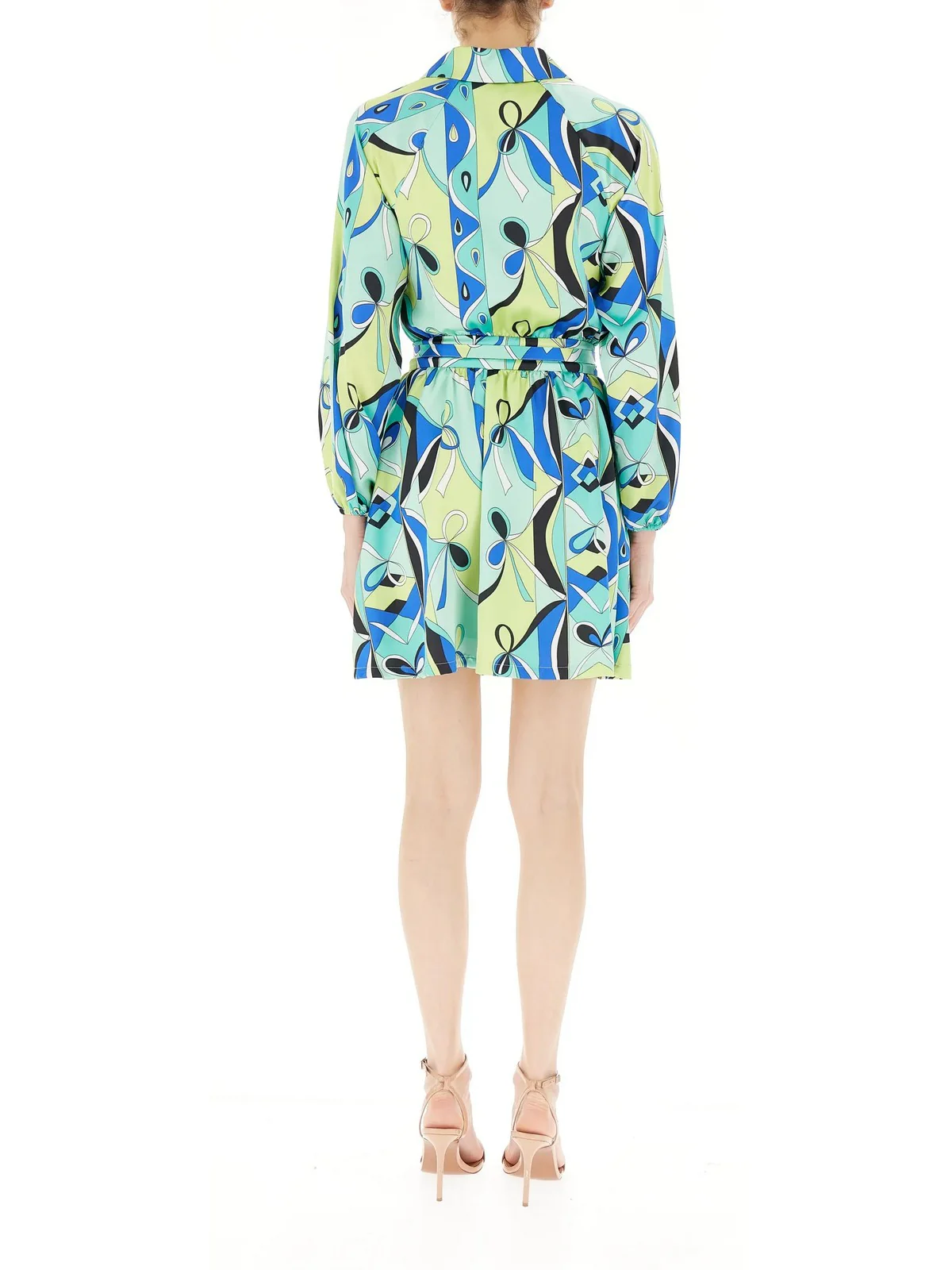 MARCIANO Abito Donna SLIPKNOT SHORT DRESS 4GGK26 7014A P8DJ Verde - Image 4