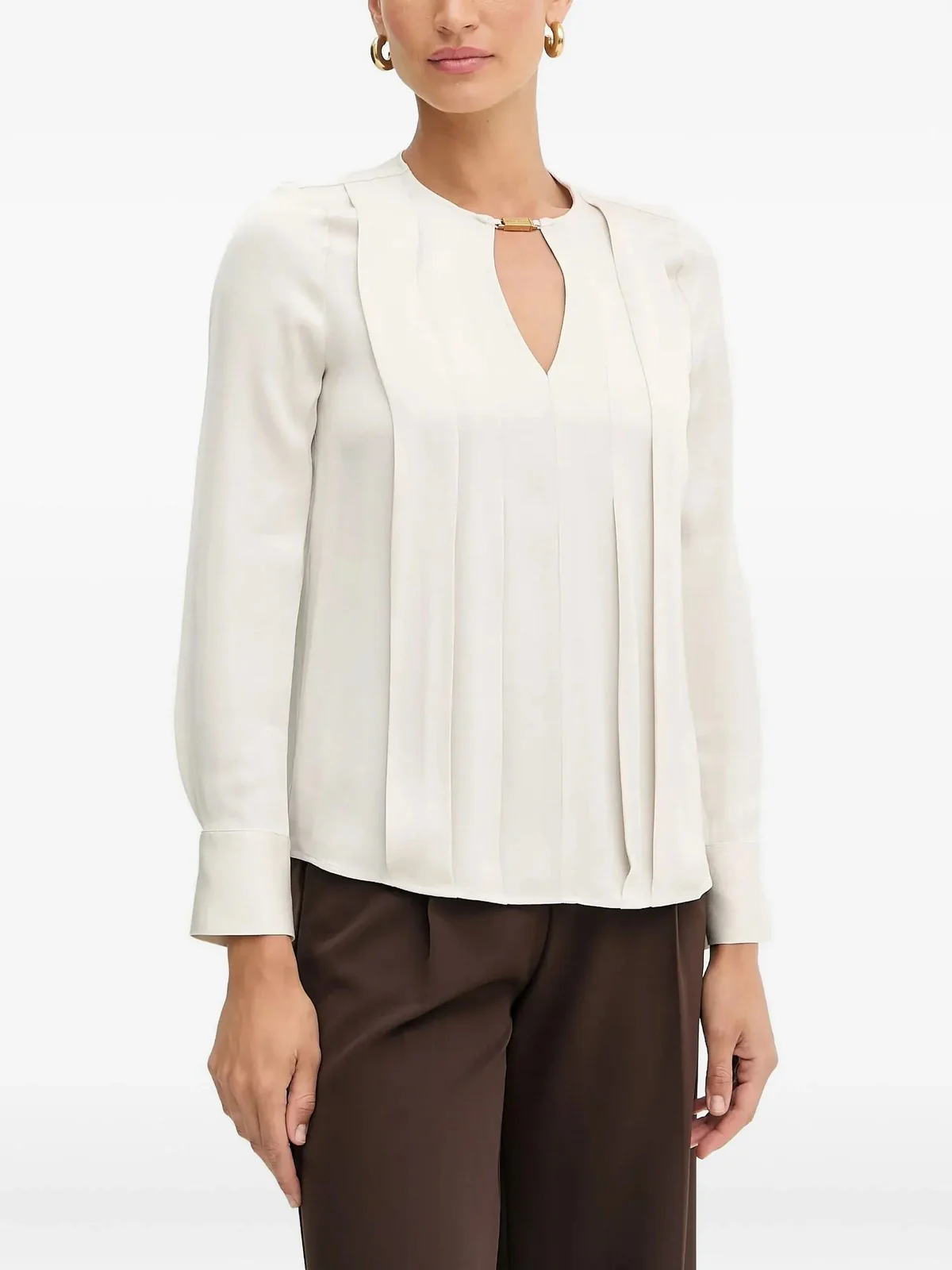 MARCIANO Blusa Donna ANITA V NECK LS BLOUSE 5YGH14 7356A G1I6 DREAMY MOON - Image 2