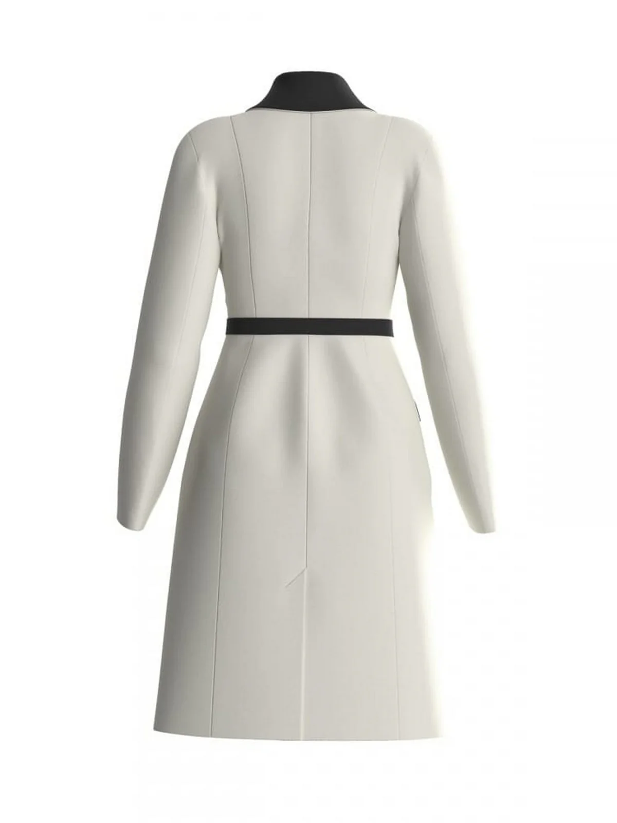 MARCIANO Cappotto Donna Diletta Belted Long 4YGL05 8827Z G1CR Beige - Image 2