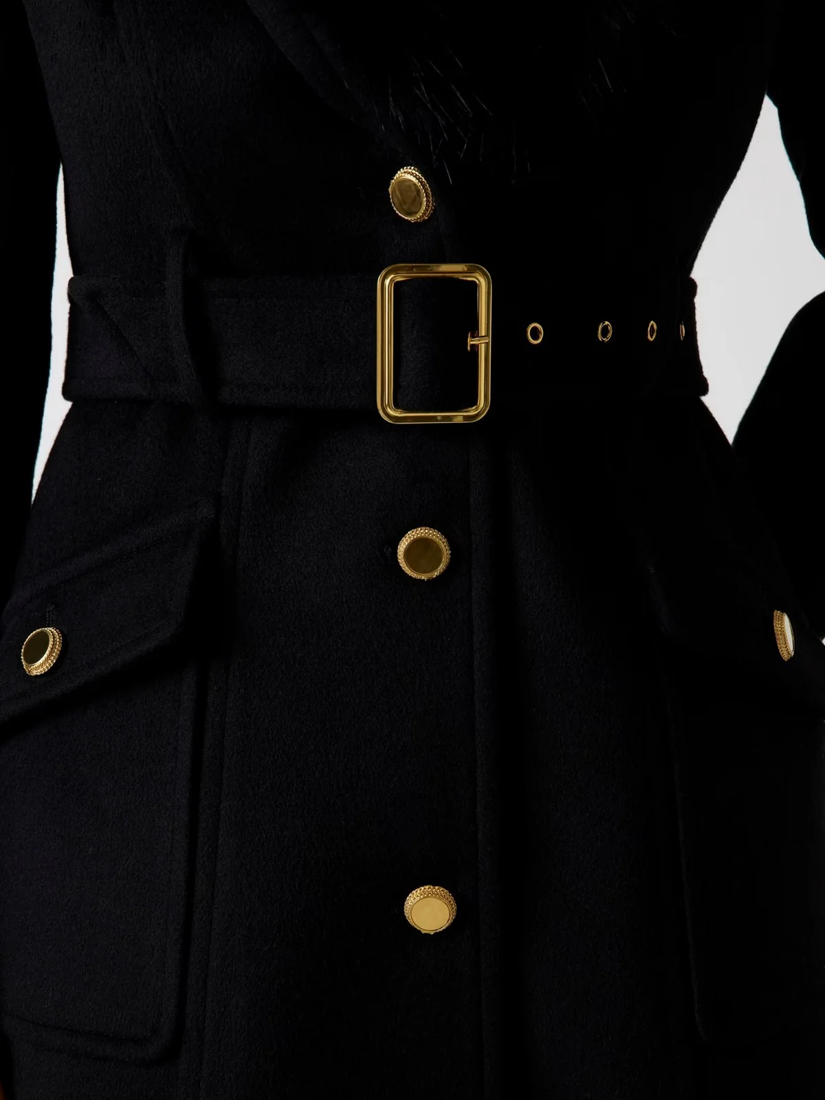 MARCIANO Cappotto Donna NEW ALICE COAT 5BGL26 1799Z JBLK Jet Black A996 - Image 5