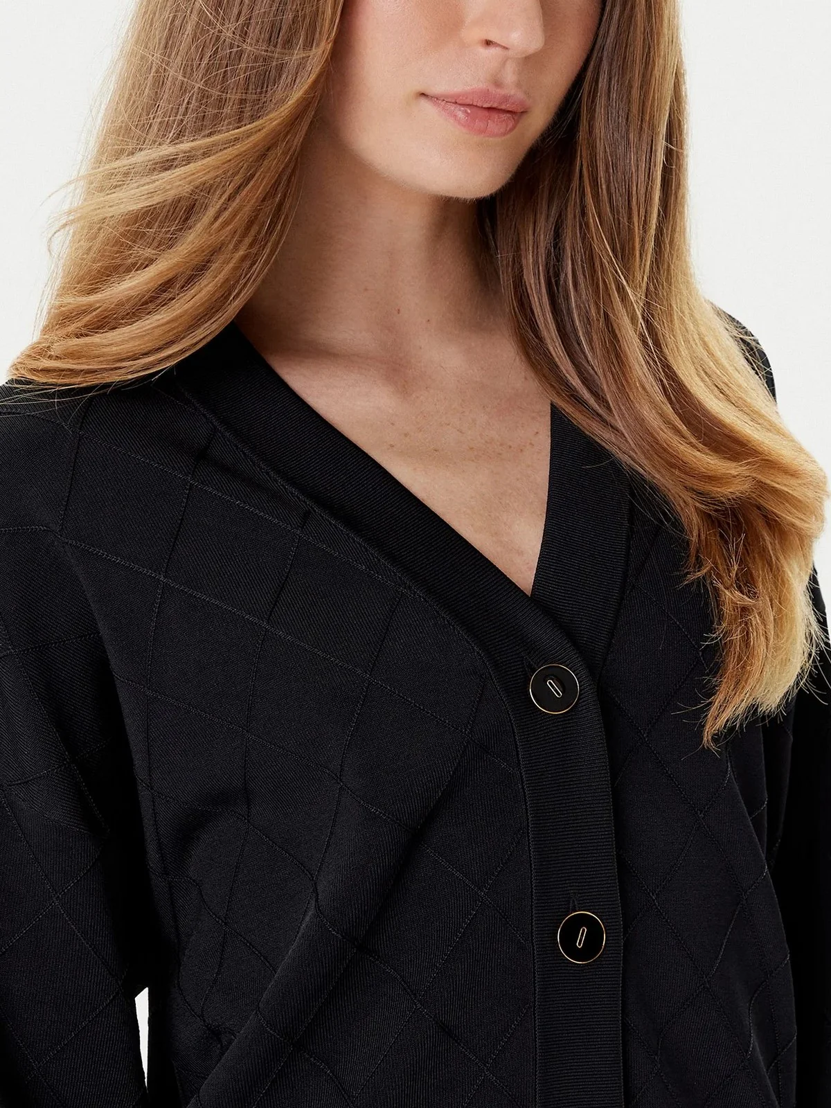 MARCIANO Cardigan Donna MILEY CARDI SWTR 5YGR13 5036Z JBLK Jet Black A996 - Image 4