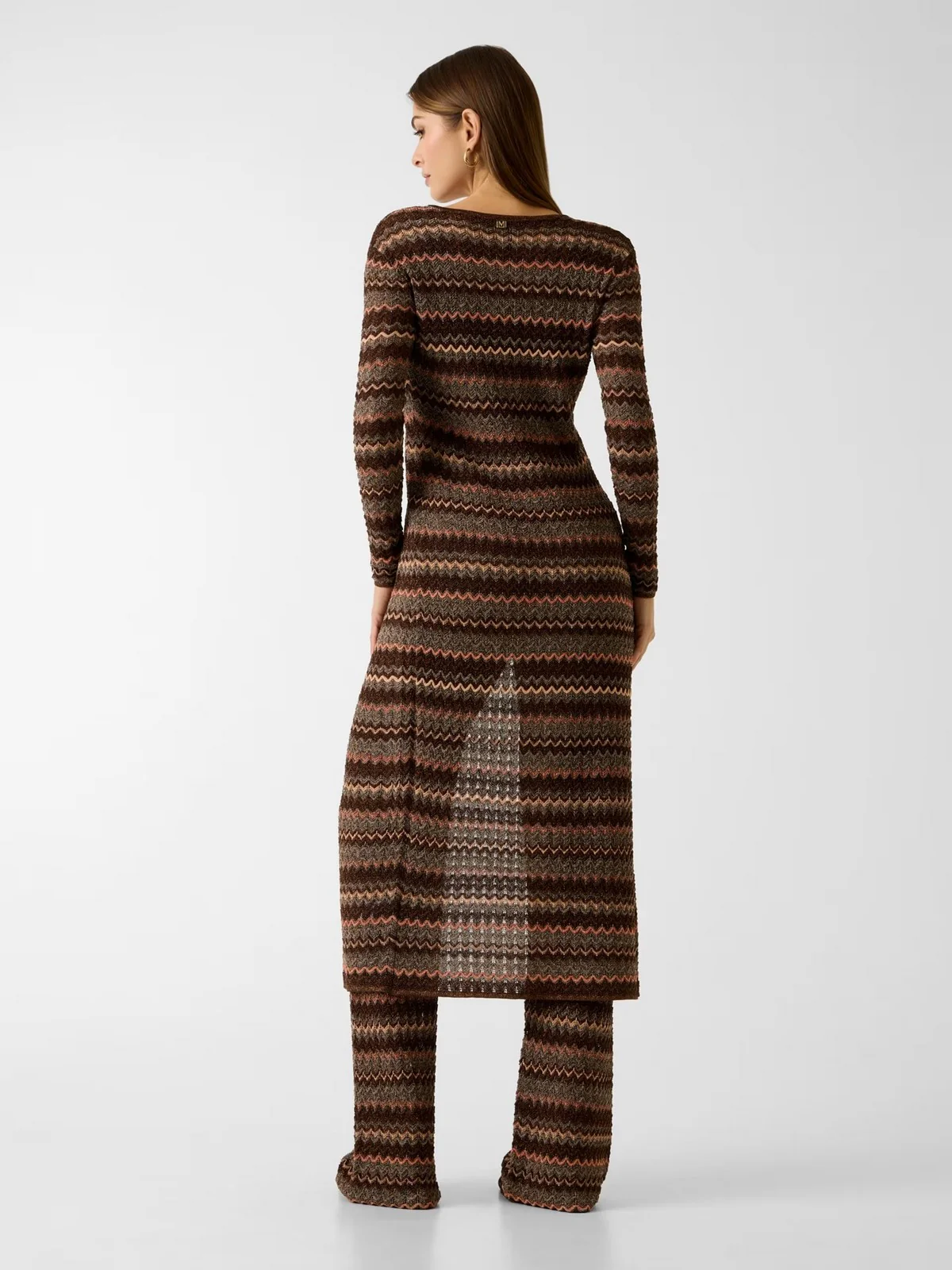 MARCIANO Cardigan Donna SUKI LS SWTR CARDIGAN G6GR14 Z0641 FMDZ BROWN/GOLD MULTI - Image 3