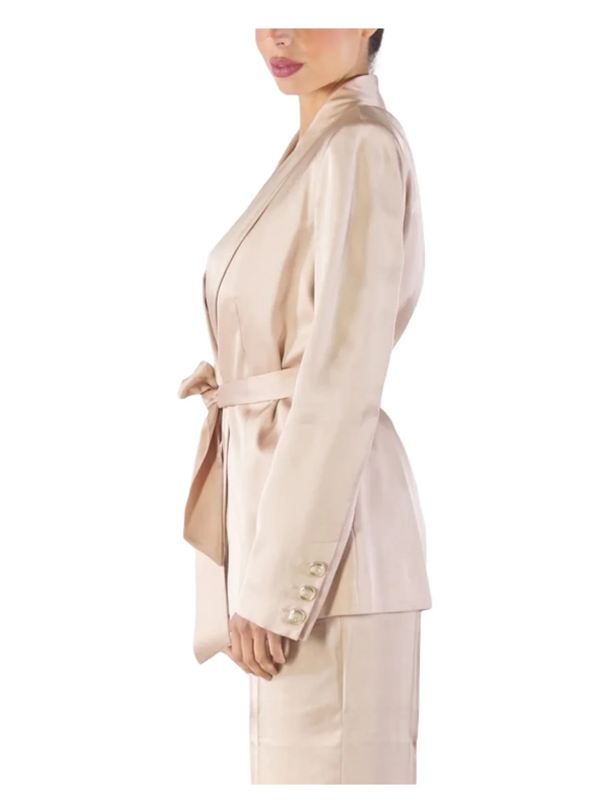 MARCIANO Giacca Donna ANASTASIA BLAZER 4RGN01 9999Z G1L9 Beige - Image 3