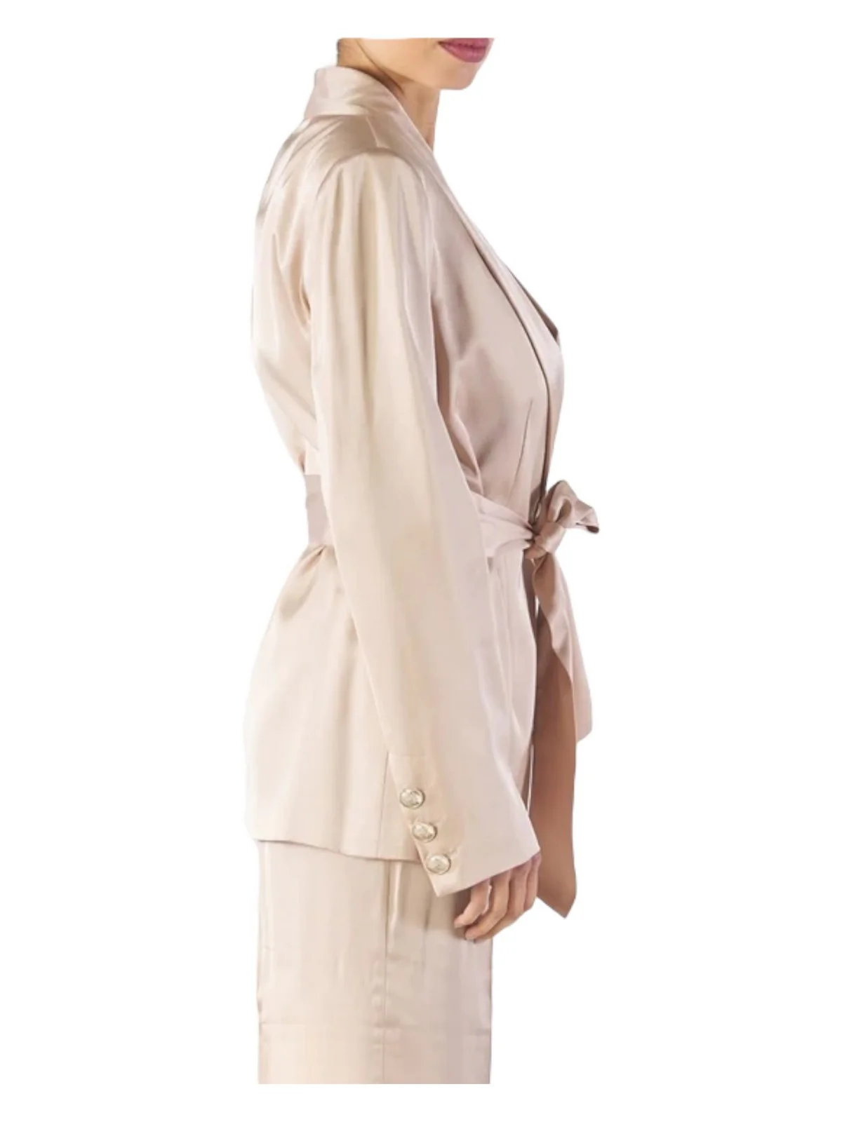 MARCIANO Giacca Donna ANASTASIA BLAZER 4RGN01 9999Z G1L9 Beige - Image 5
