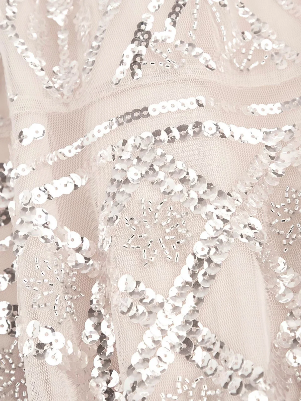 MARCIANO Gonna Donna CRYSTALS EMBROIDERED 4GGD17 6248A FB4S Beige - Image 5