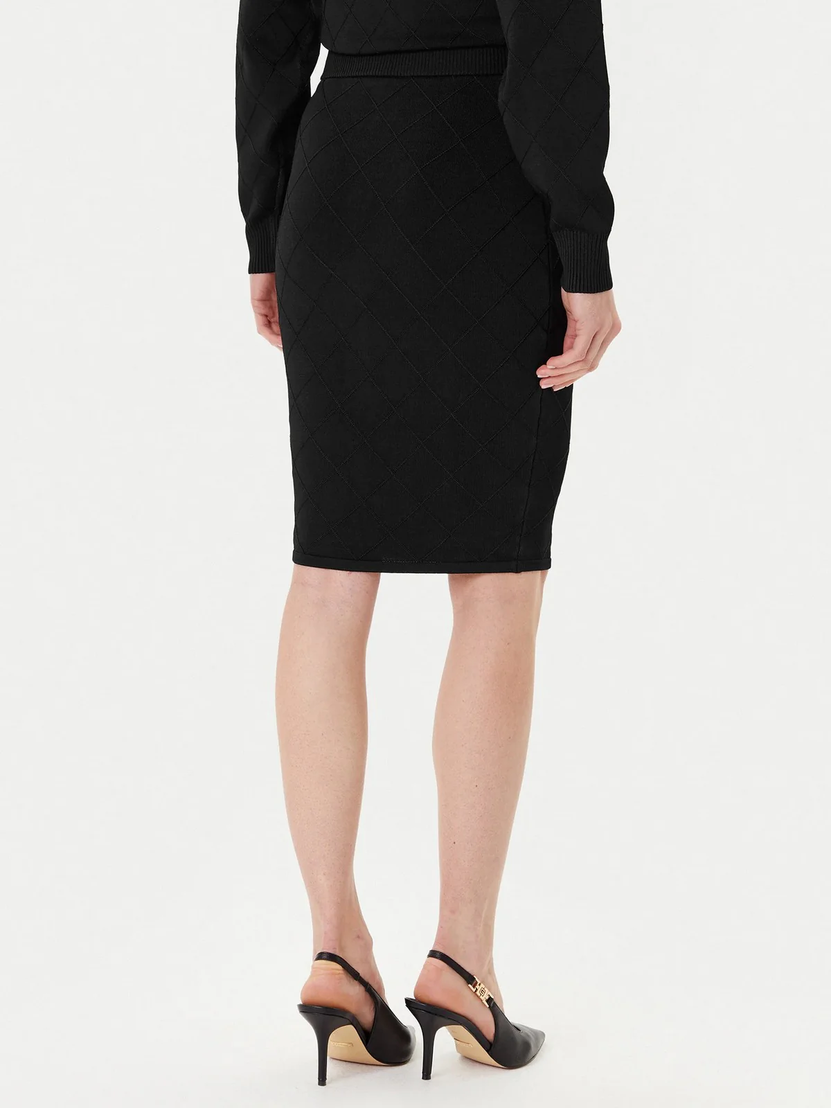 MARCIANO Gonna Donna MILEY PENCIL SKIRT 5YGD29 5036Z JBLK Jet Black A996 - Image 5
