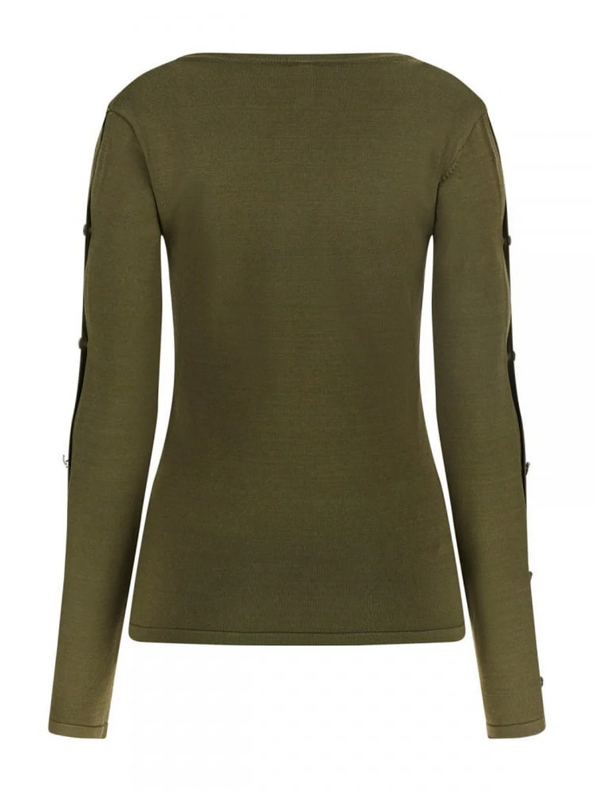 MARCIANO Maglia Donna Chiara Cut Out Ls To 4YGR16 5817Z G8F6 Verde - Image 2