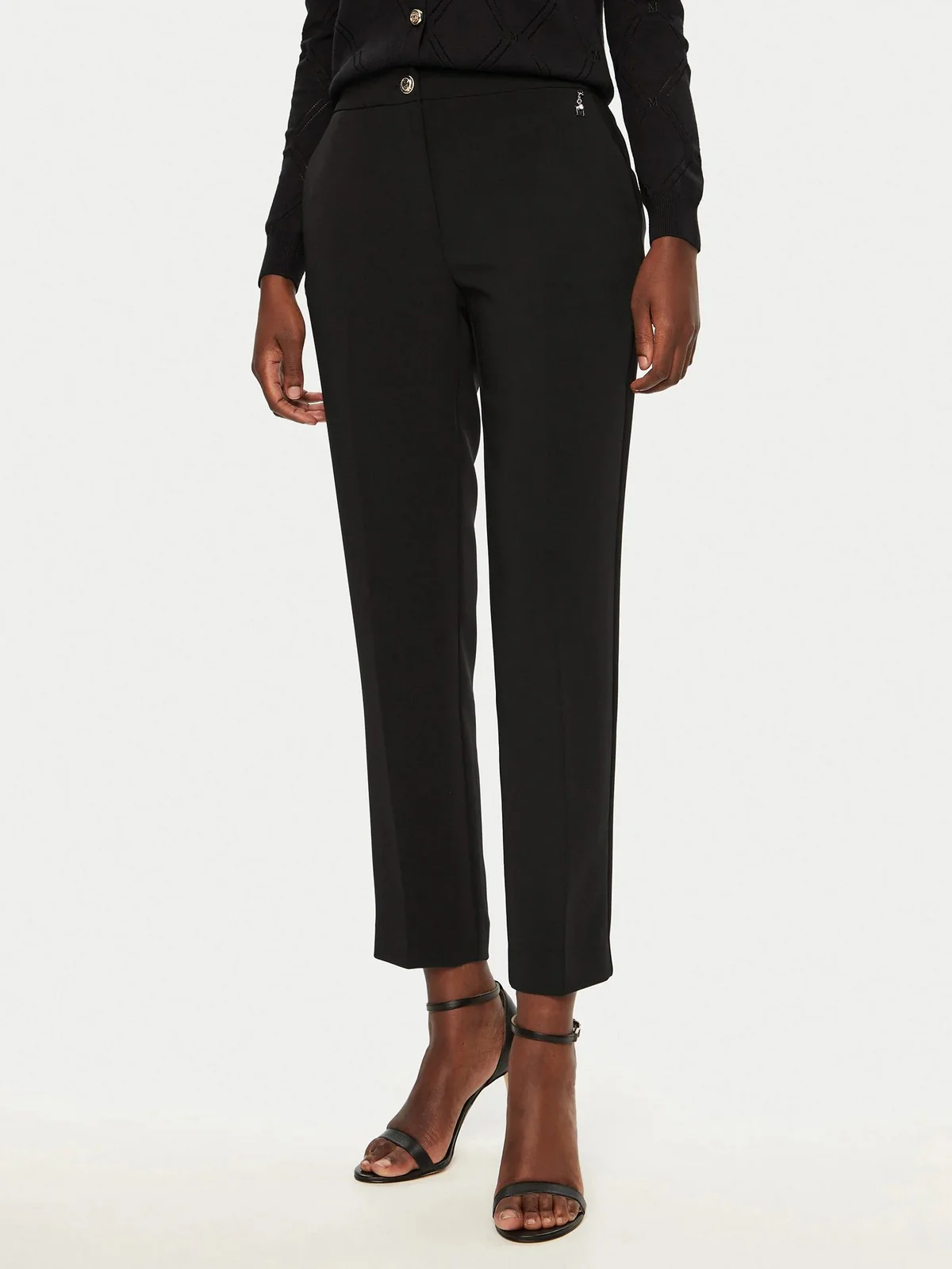 MARCIANO Pantalone Donna BECKY CHINO PANT 5RGB03 7115A JBLK Nero - Image 2