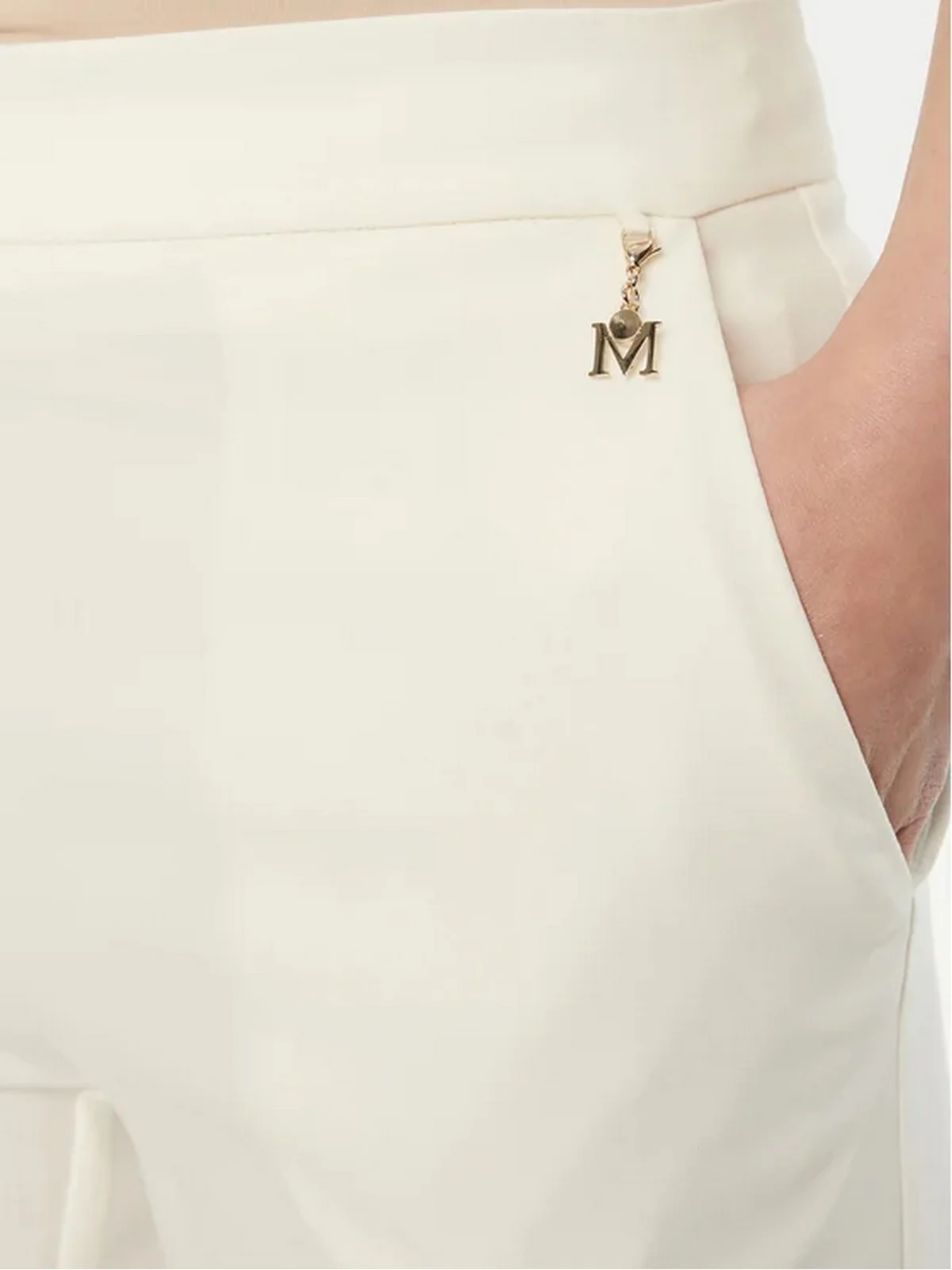 MARCIANO Pantalone Donna BECKY CHINO PANT 5RGB03 7115A MCDM Bianco - Image 2