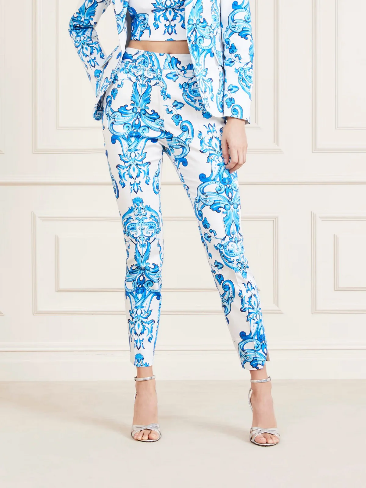 MARCIANO Pantalone Donna BLUE NOTE PANT 4GGB03 7247Z P7PT Blu - Image 2