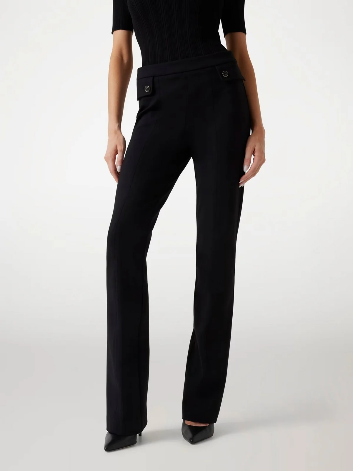 MARCIANO Pantalone Donna GWEN CIGARETTE PANTS 5YGB10 7160A JBLK Jet Black A996 - Image 2