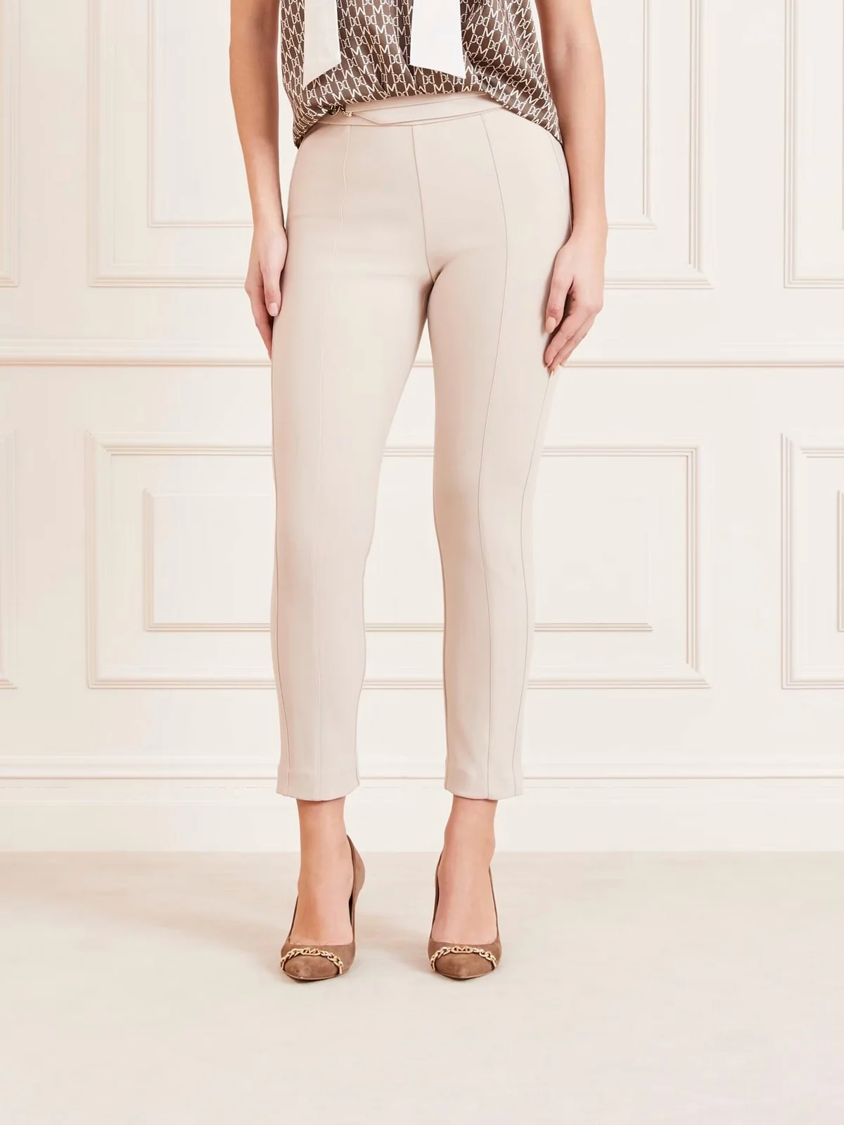 MARCIANO Pantalone Donna KAREN PANTS 4RGB02 6869Z G1L9 Beige - Image 2