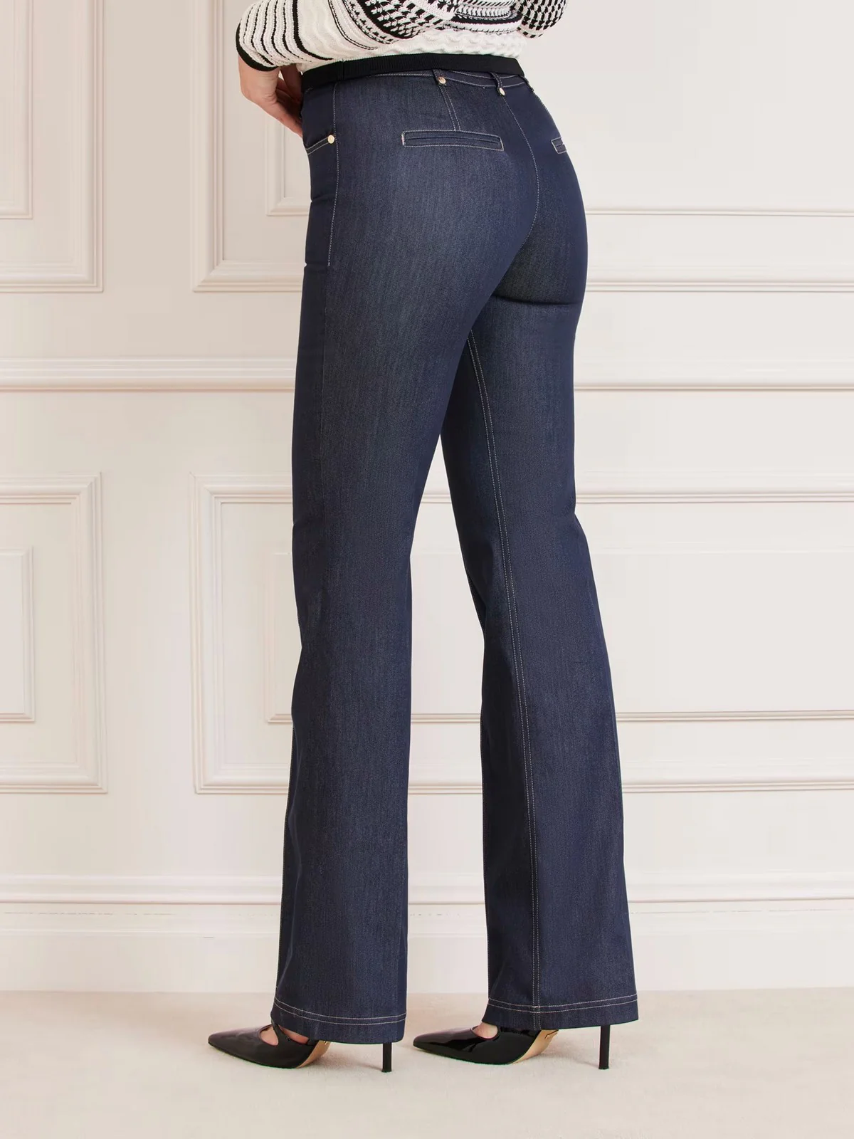 MARCIANO Pantalone Donna Maya Pant 4YGB02 7073A DABL Blu - Image 3
