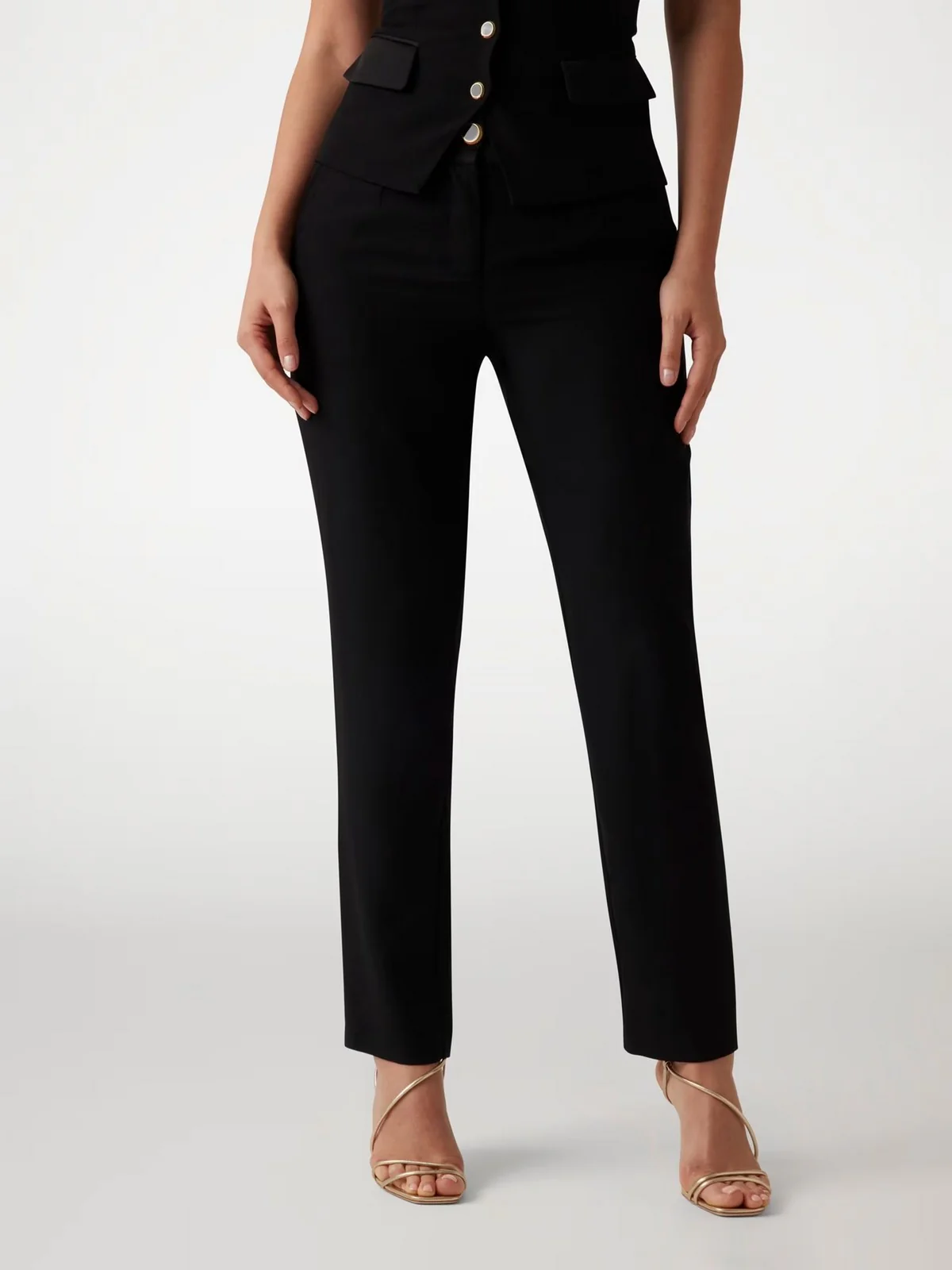 MARCIANO Pantalone Donna VITTORIA SLIM PANT 5GGB11 7300A JBLK Nero - Image 2