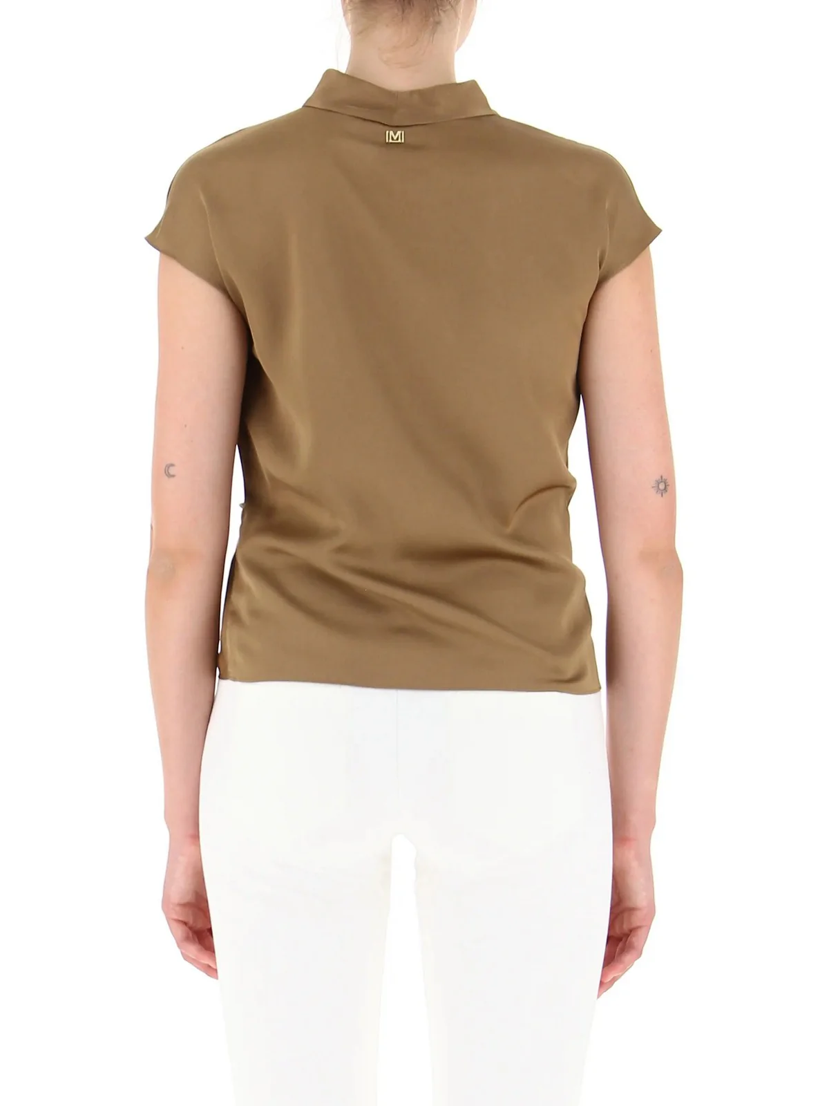 MARCIANO Top Donna  3YGH27 9444Z F14H Beige - Image 2