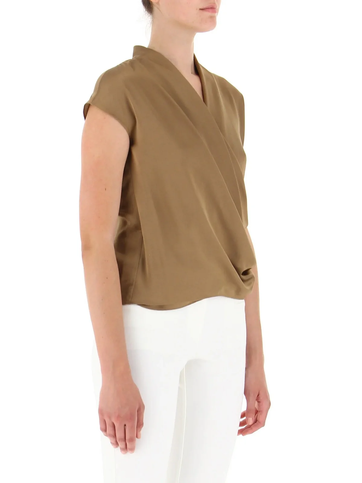 MARCIANO Top Donna  3YGH27 9444Z F14H Beige - Image 3
