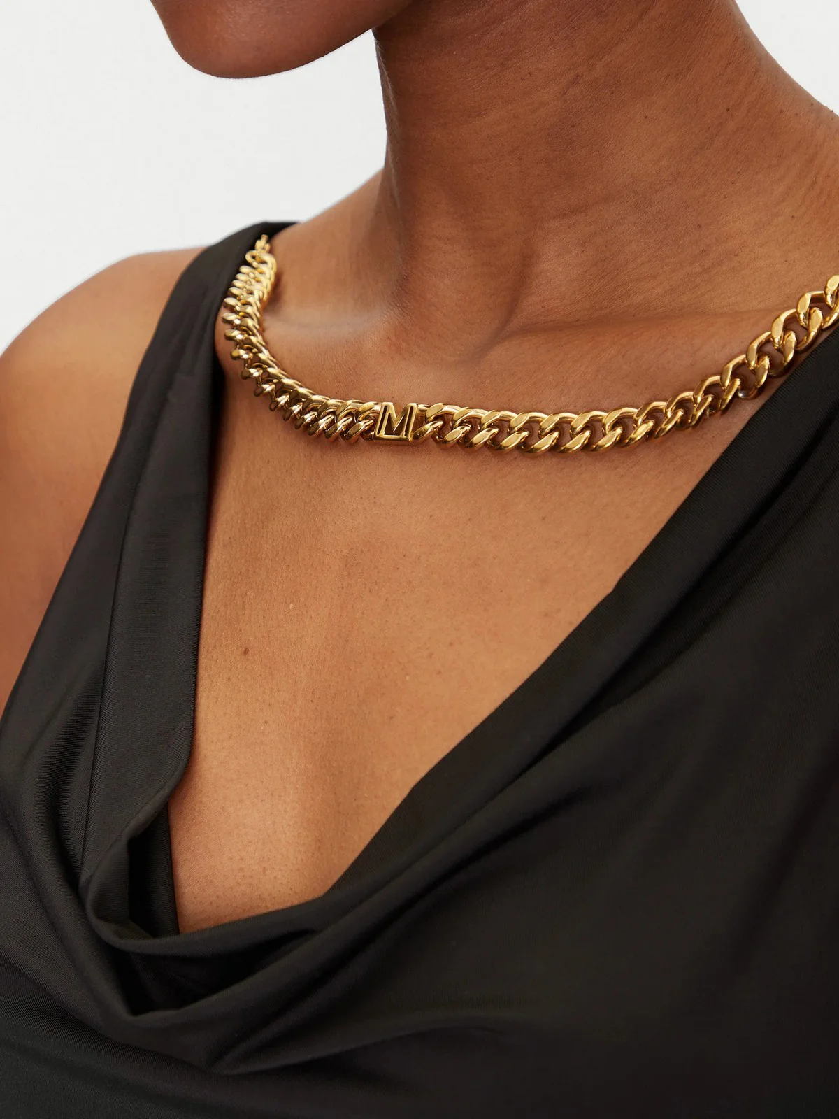 MARCIANO Top Donna ALVA CHAIN SL TOP 5GGP07 6259A JBLK Nero - Image 6