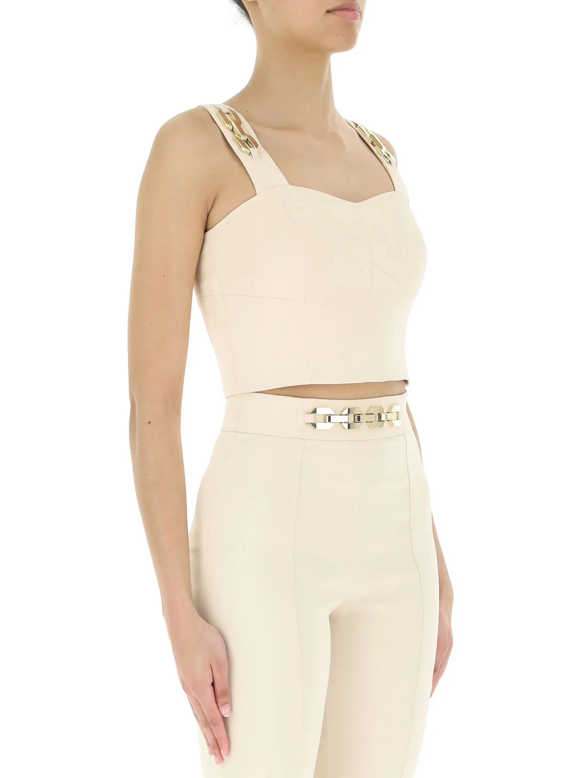 MARCIANO Top Donna NORAH TOP 4GGH21 7074A A60P Beige - Image 2