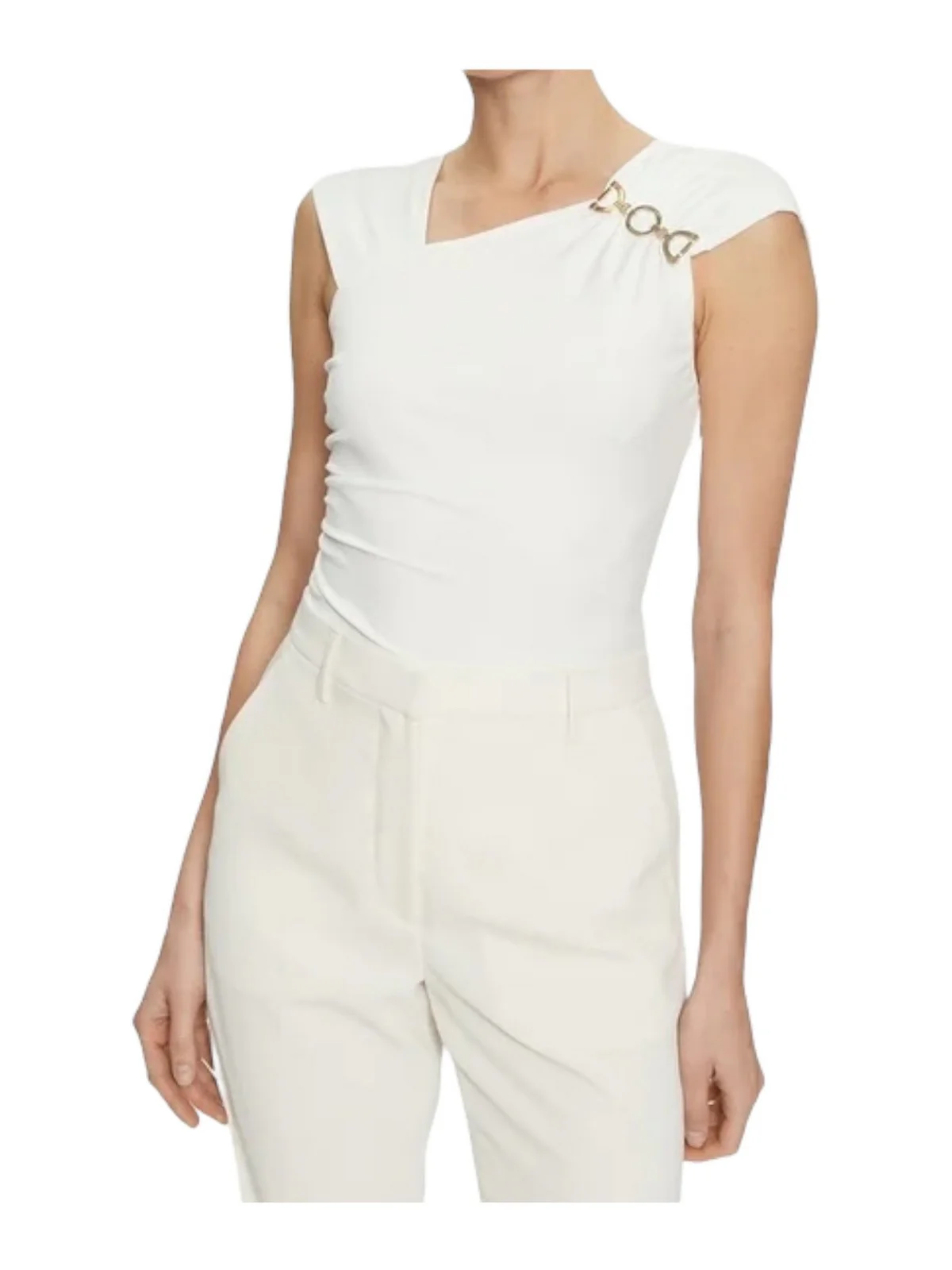 MARCIANO Top Donna PENNY TOP 4GGP05 6071Z G1CR Bianco - Image 2