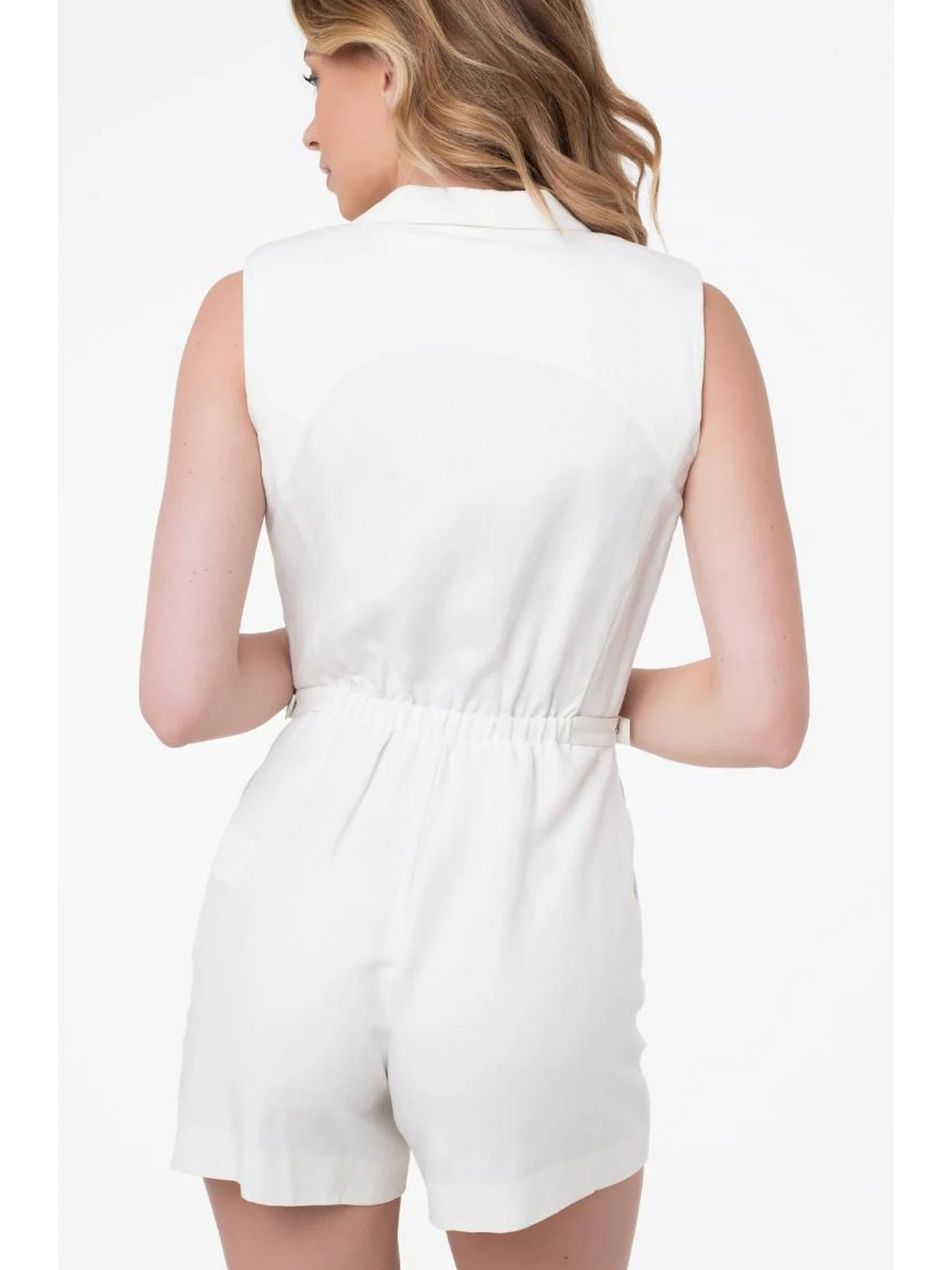MARCIANO Tuta Donna GISELLE ROMPER 4GGK23 7158A G1CR Bianco - Image 2