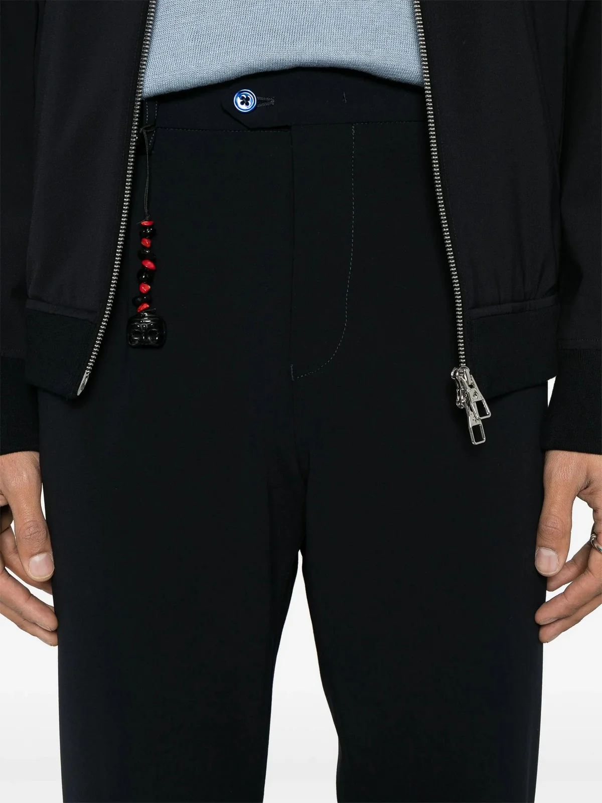 MARCO PESCAROLO Pantalone Uomo EVO EVO 5116 16 Blu - Image 4