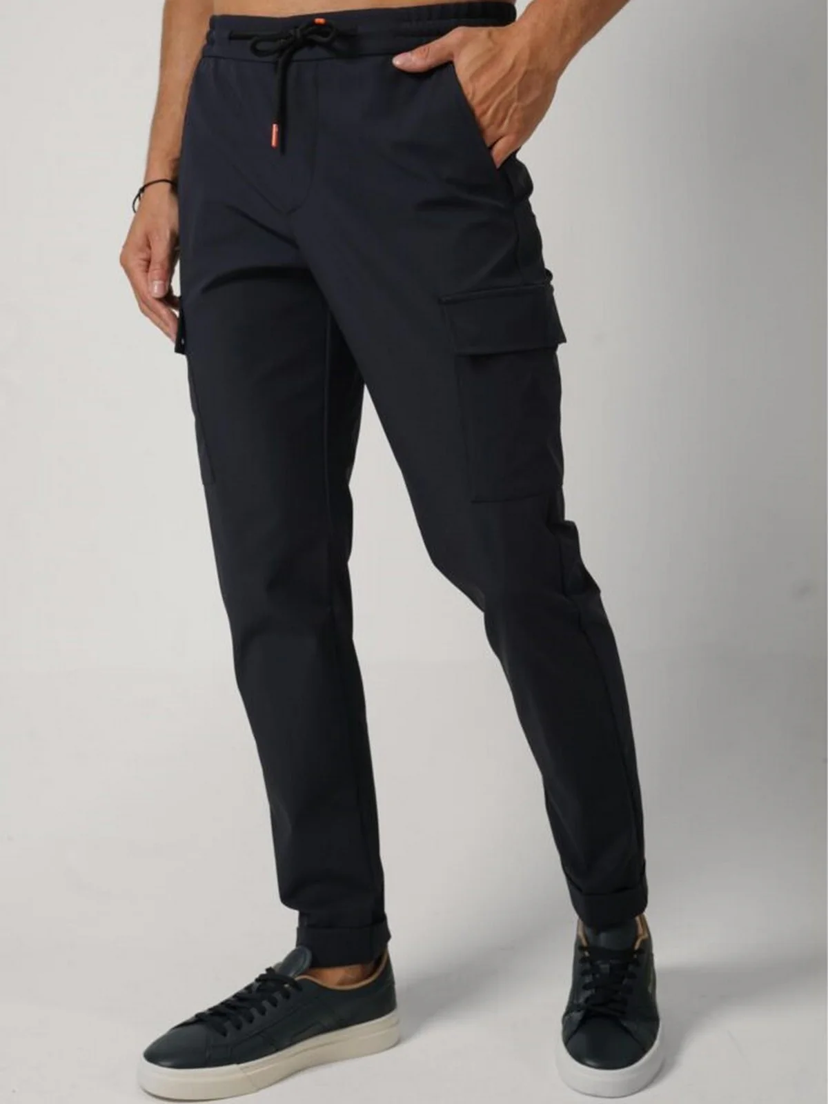 MARCO PESCAROLO Pantalone Uomo  TOR 52T00 12 Blu - Image 3