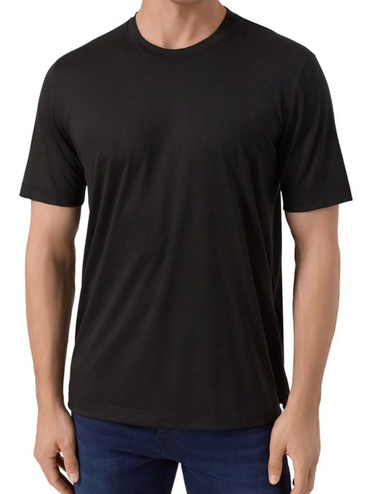 MARCO PESCAROLO T-shirt Uomo  JAMES 52Y04 11 Nero - Image 2