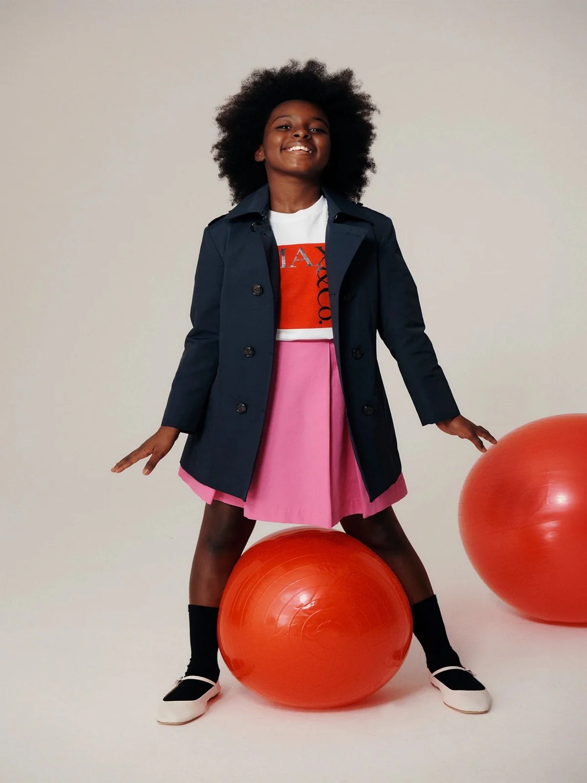 MAX&CO Trench Bambine e ragazze MX0011 MX003 MX851 TOTAL ECLIPSE - Image 2