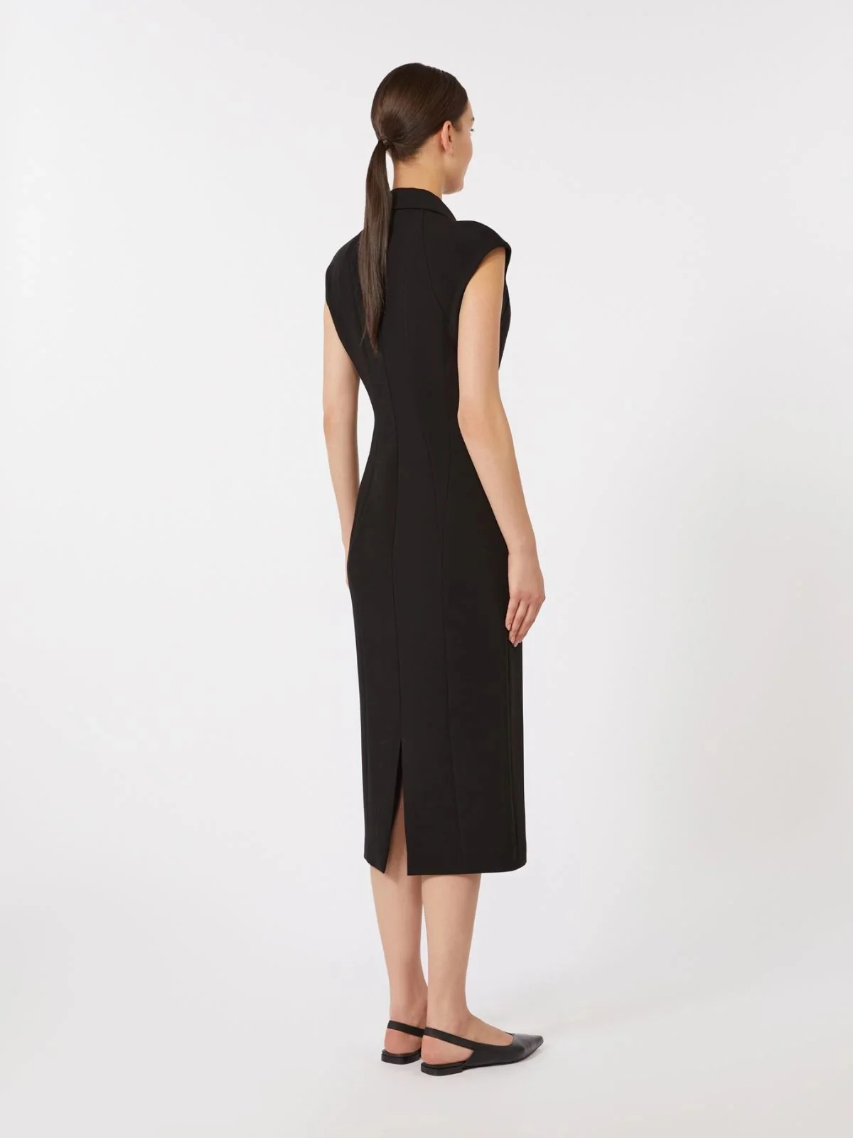MAX MARA STUDIO Abito Donna MSTALGA 2616221055600 001 Nero - Image 4