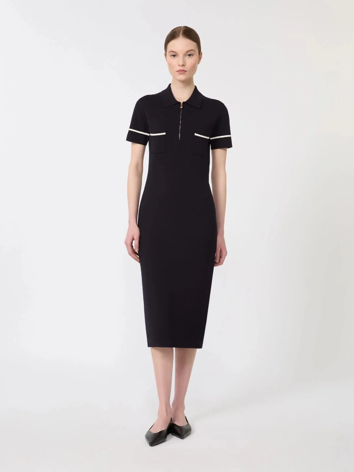 MAX MARA STUDIO Abito Donna MSTVASTO 2616321011600 012 Blu - Image 3