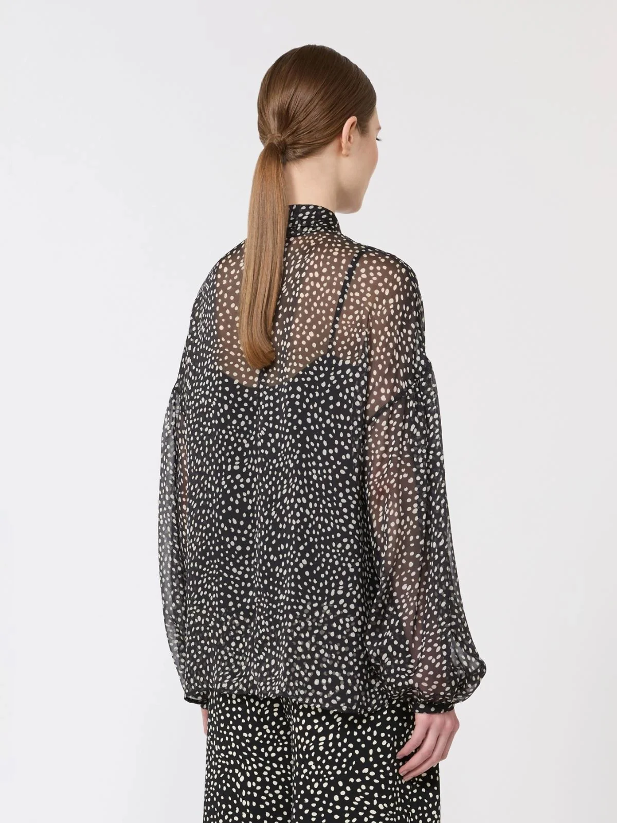MAX MARA STUDIO Blusa Donna MSTETERE 2616261015600 002 Nero - Image 3