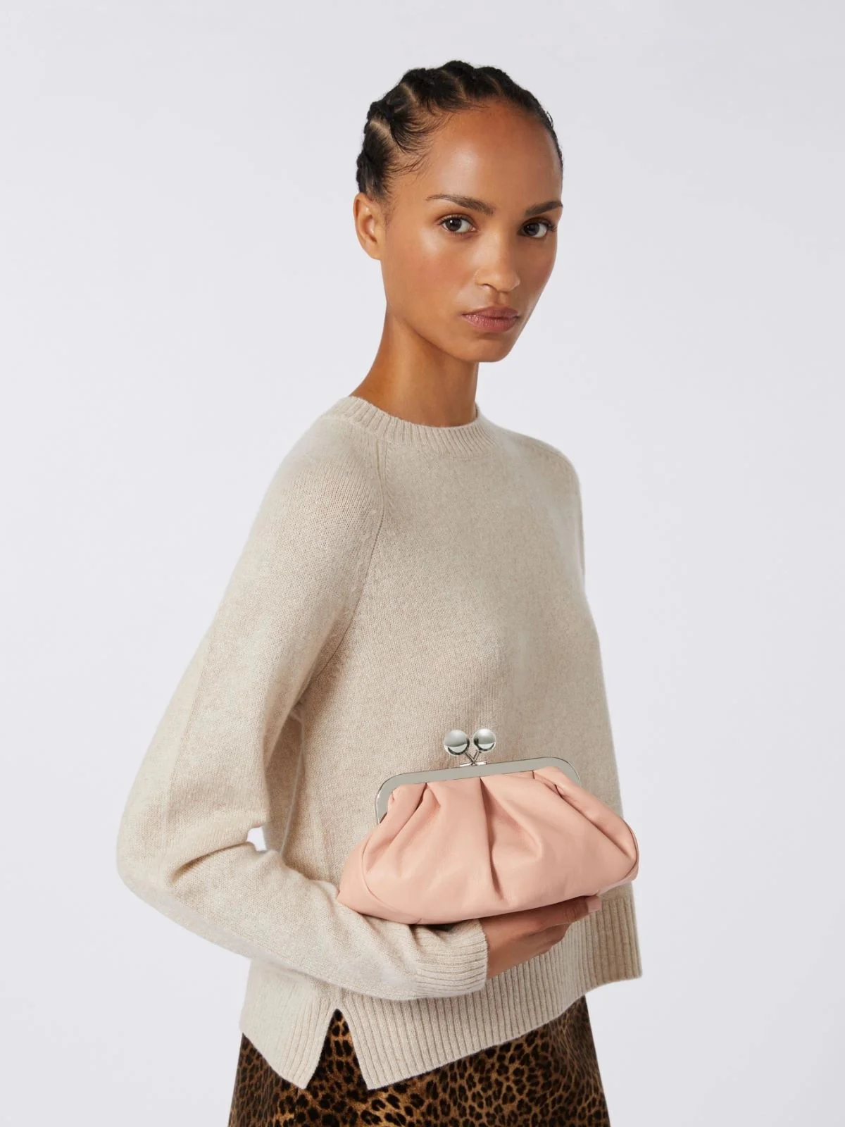MAX MARA WEEKEND Borsa Donna PRATI 2615511164600 085 ROSA ANTICO - Image 2
