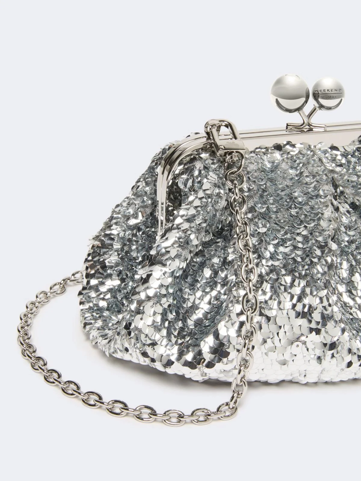 MAX MARA WEEKEND Borsa Donna WKATARGA 2615511094600 003 Argento - Image 5