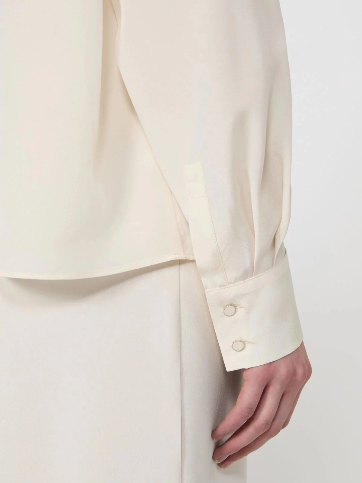 MAX MARA STUDIO Camicia Donna MSTCOLONO 2616111015600 048 Beige - Image 2