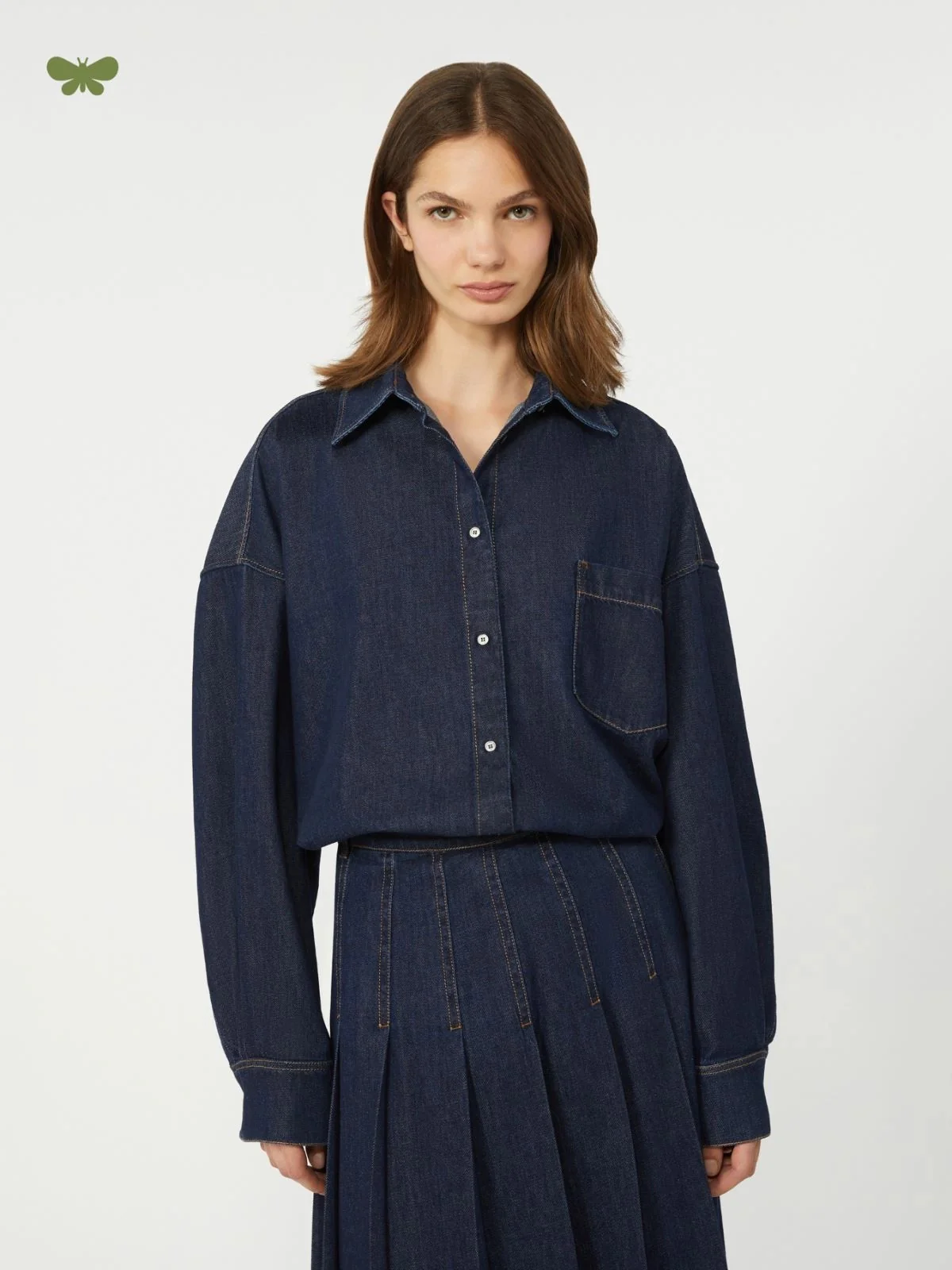 MAX MARA WEEKEND Camicia Donna WKDFOGGIA 2615111011600 001 Blu - Image 2