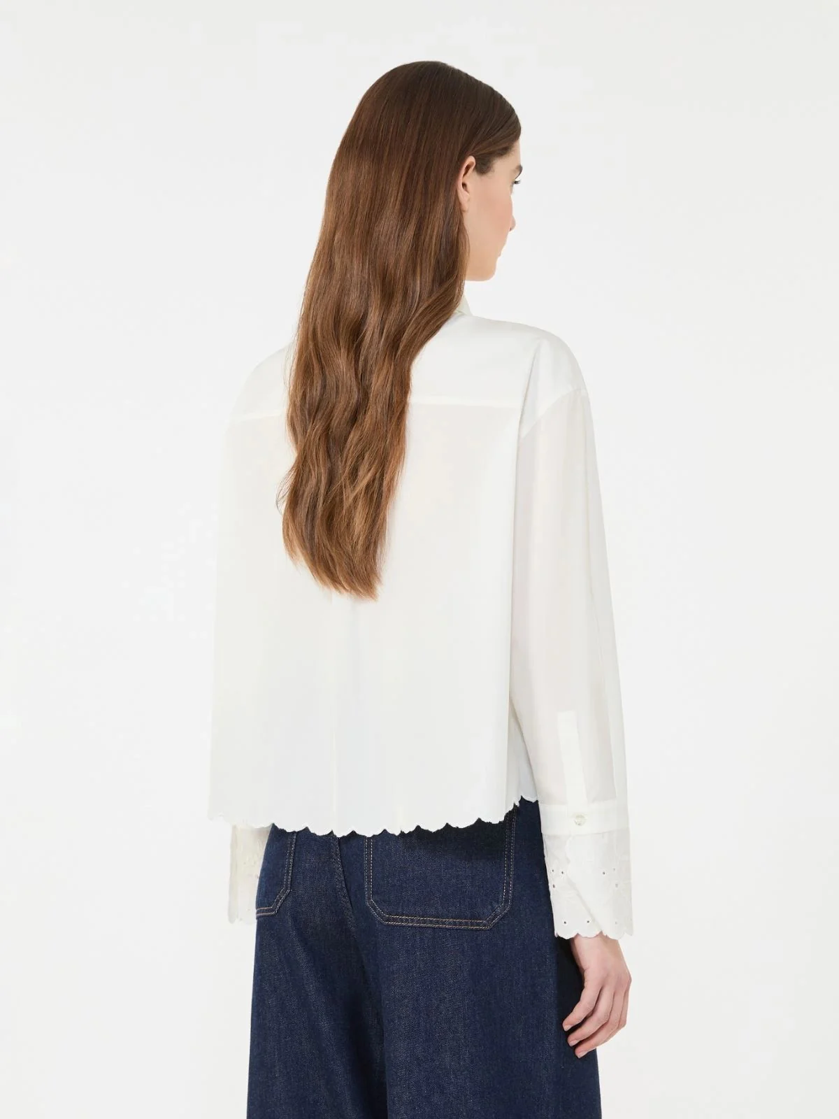 MAX MARA WEEKEND Camicia Donna WKDNEUTRO 2615111021600 004 BIANCO AVORIO - Image 4