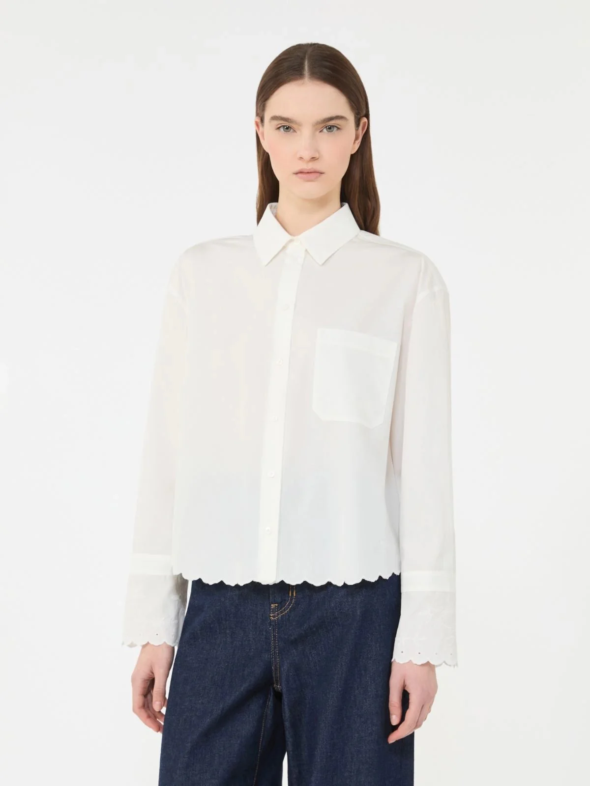 MAX MARA WEEKEND Camicia Donna WKDNEUTRO 2615111021600 004 BIANCO AVORIO - Image 5