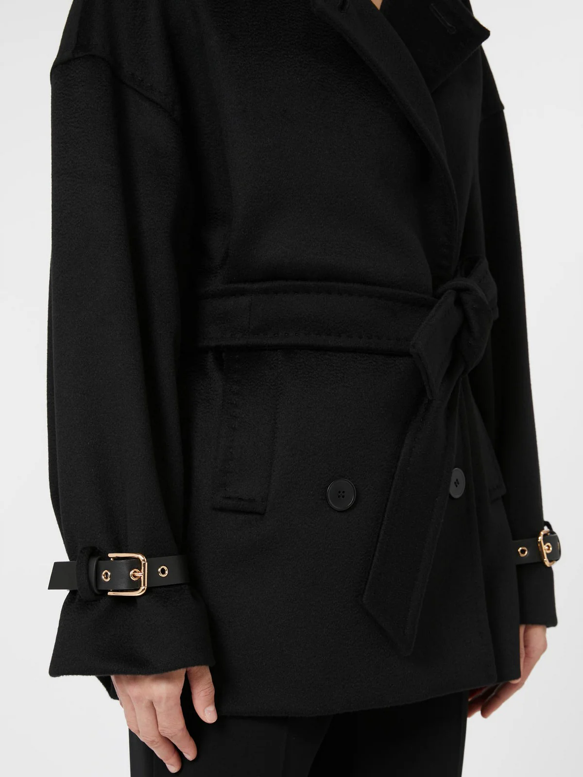 MAX MARA Cappotto Donna PAUSA 2526086081600 013 Nero - Image 5