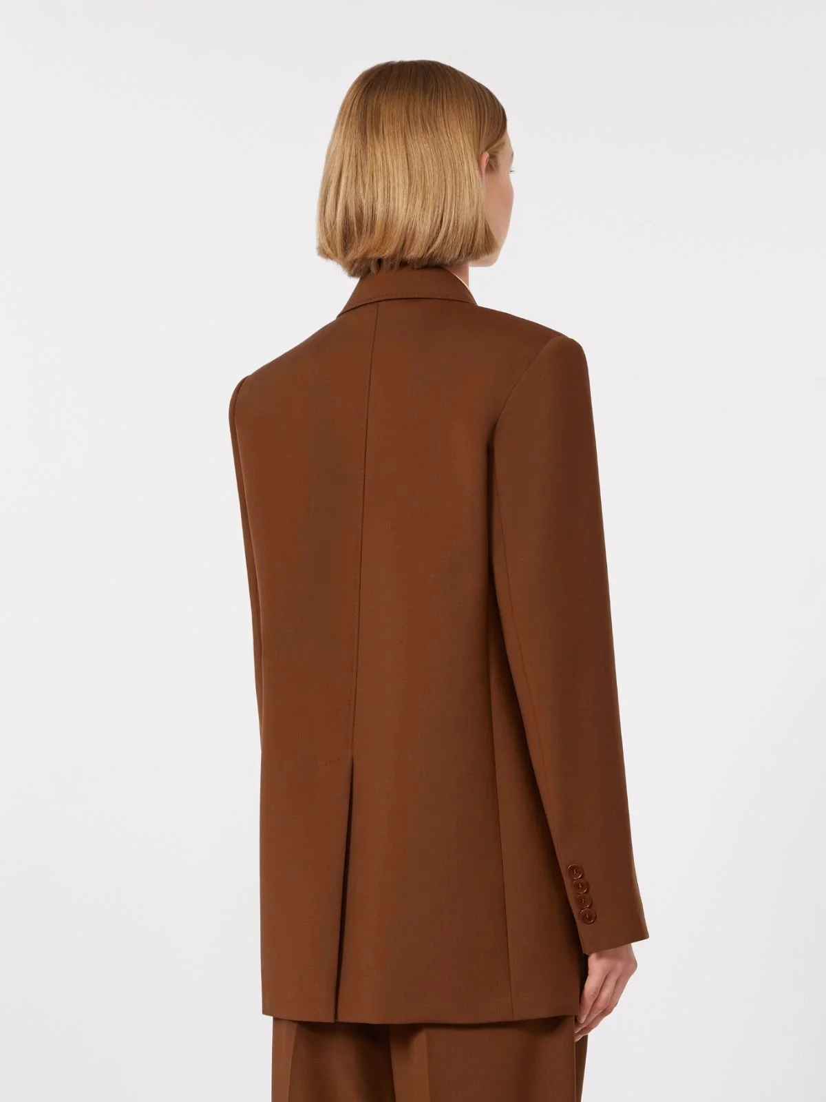 MAX MARA STUDIO Giacca Donna MSTBALCO 2616041051600 003 CIOCCOLATO - Image 3