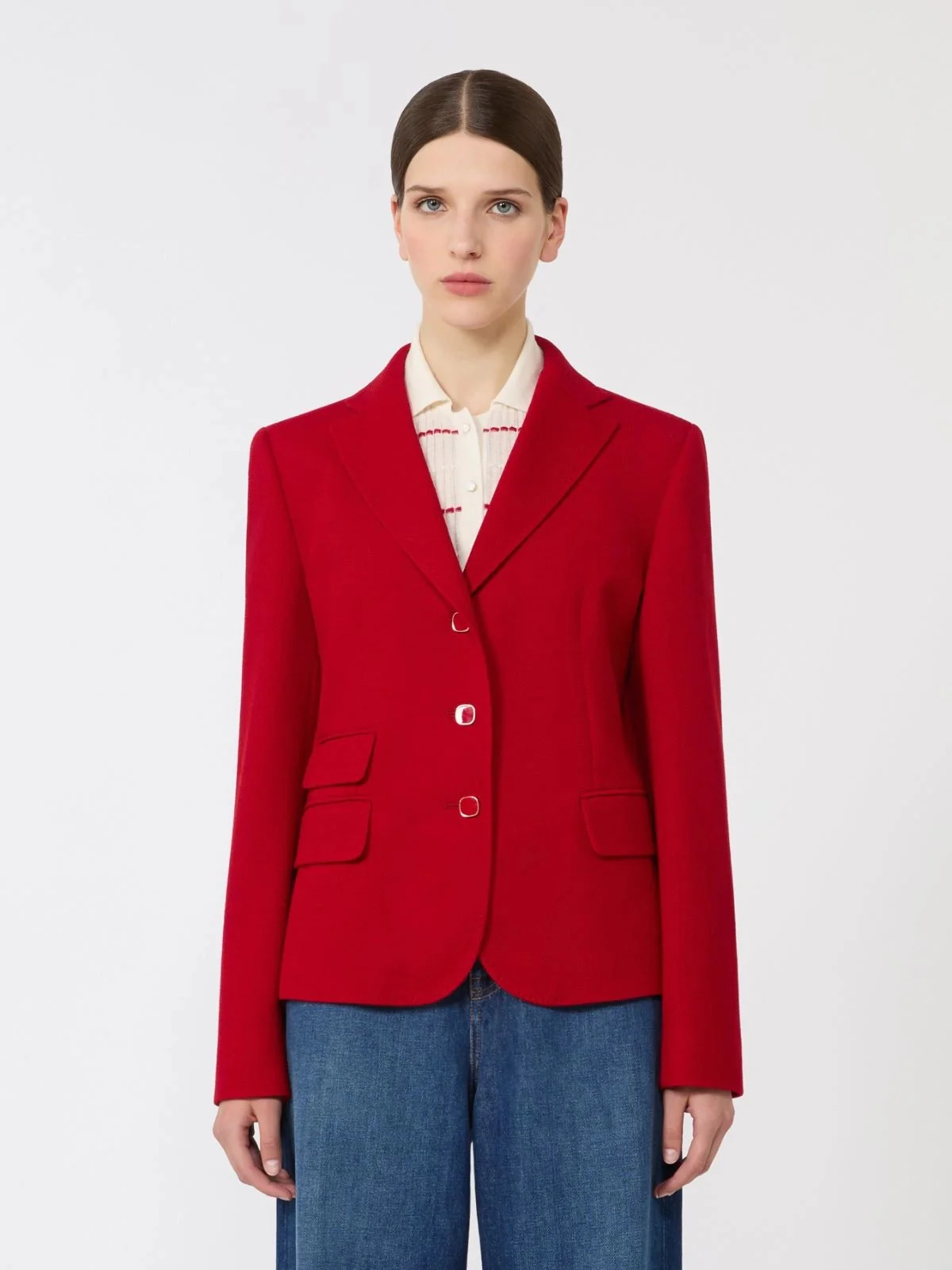 MAX MARA STUDIO Giacca Donna MSTEMIRO 2616911021600 002 Rosso - Image 3