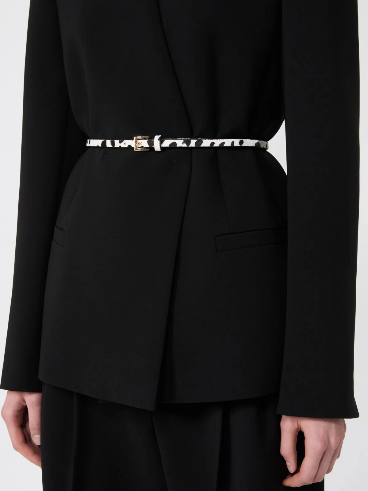MAX MARA STUDIO Giacca Donna MSTQUINOA 2616041035600 001 Nero - Image 2