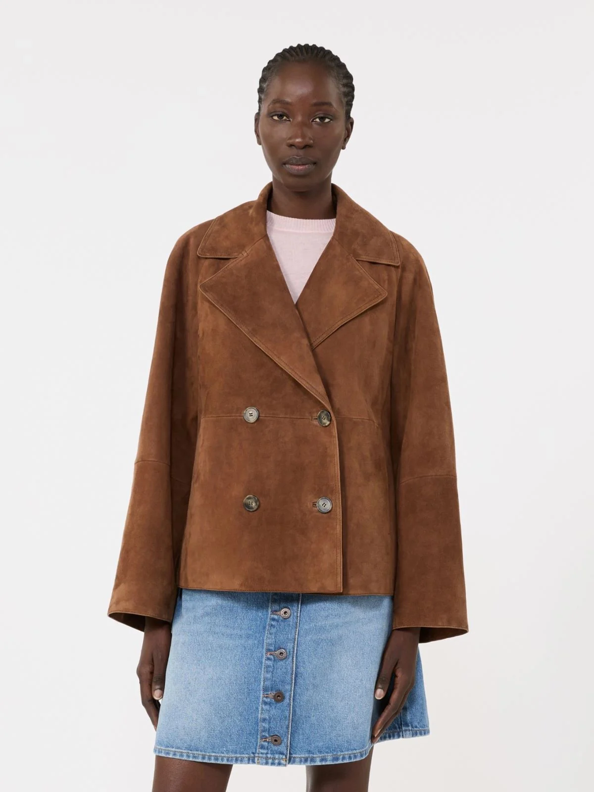 MAX MARA WEEKEND Giacca Donna WKDSOSPIRO 2615441011600 001 CUOIO - Image 4