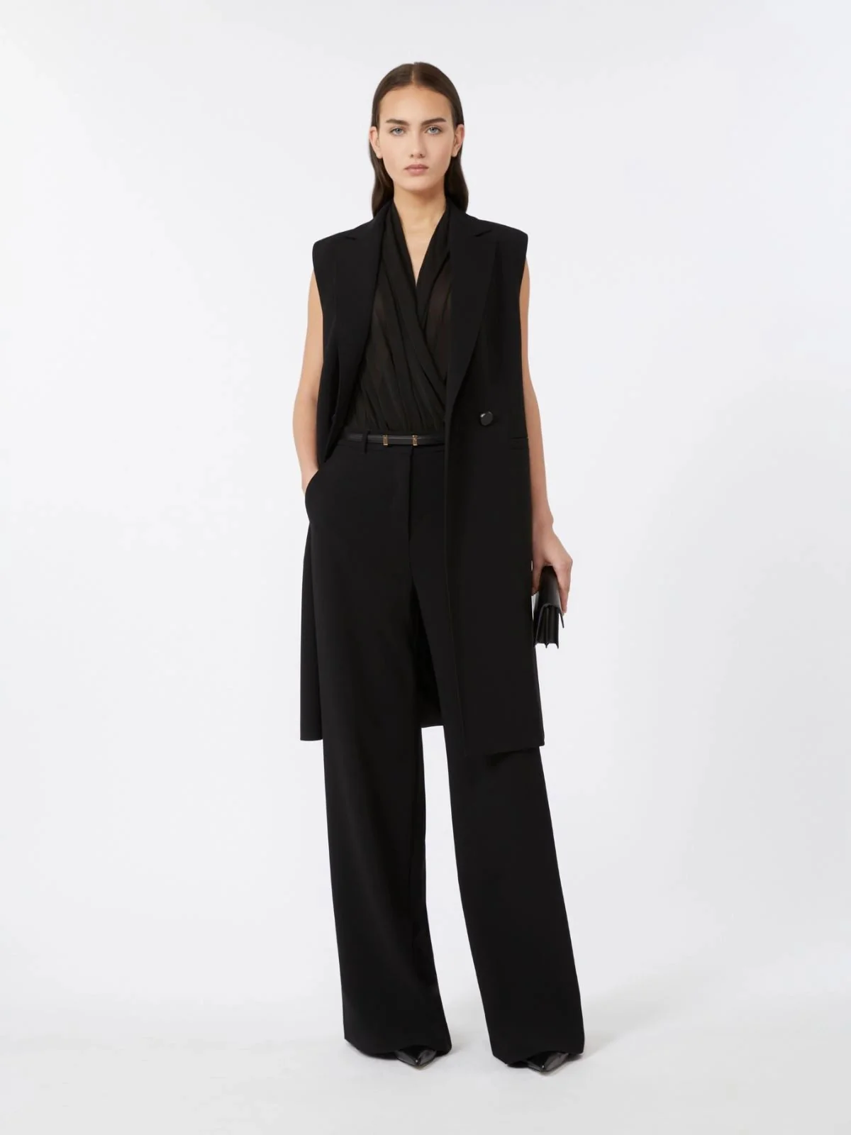 MAX MARA Pantalone Donna JEZ 2526136011600 001 NERO - Image 2