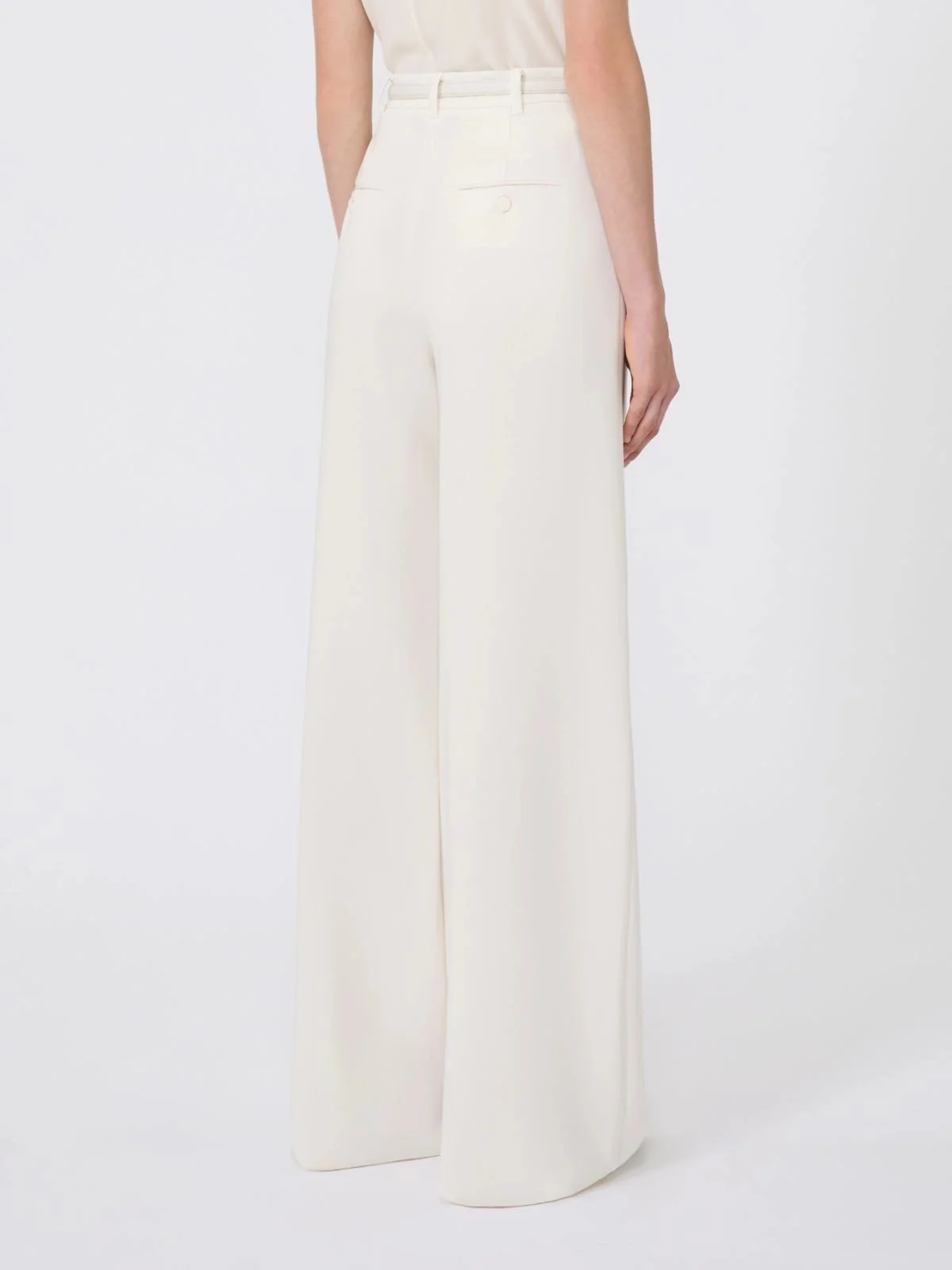 MAX MARA Pantalone Donna JEZ 2526136011600 008 PANNA - Image 4