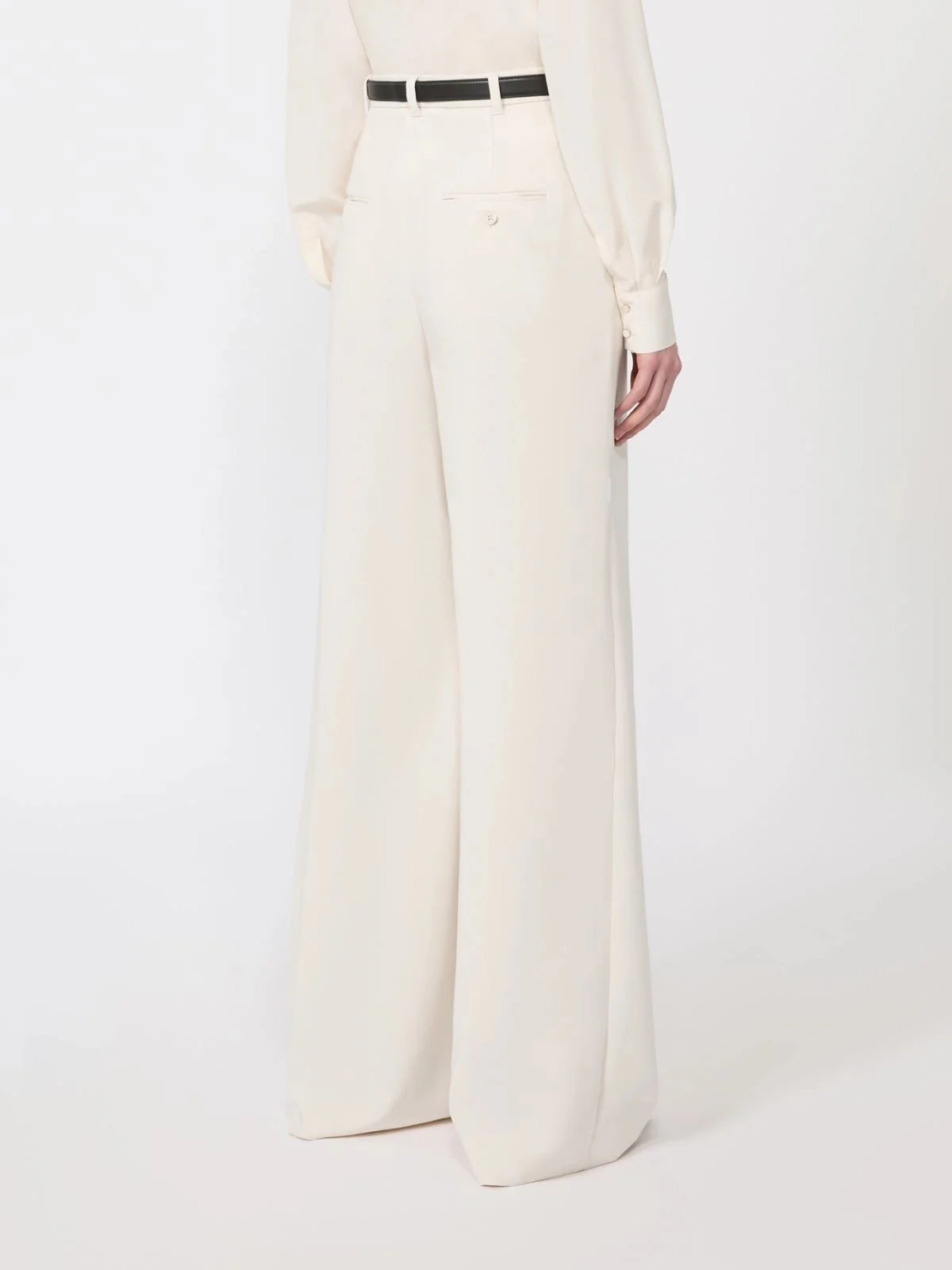 MAX MARA STUDIO Pantalone Donna MSTAMICO 2616131025600 060 Beige - Image 4