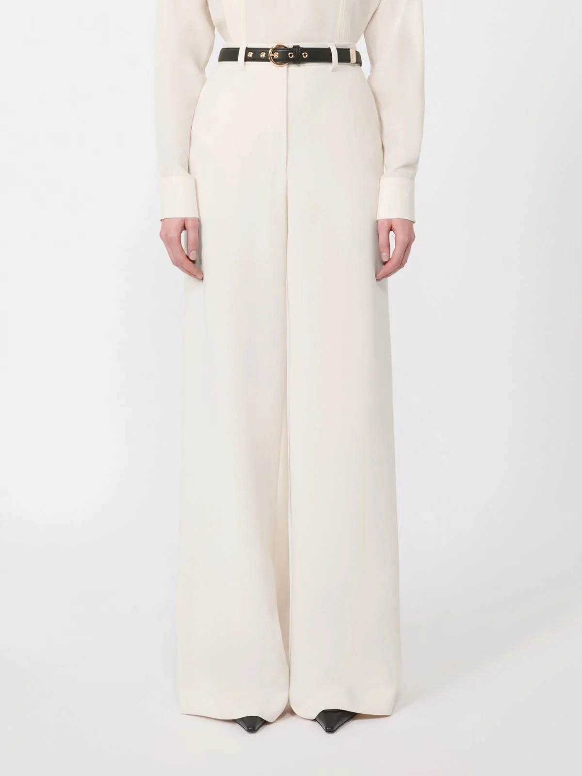 MAX MARA STUDIO Pantalone Donna MSTAMICO 2616131025600 060 Beige - Image 5